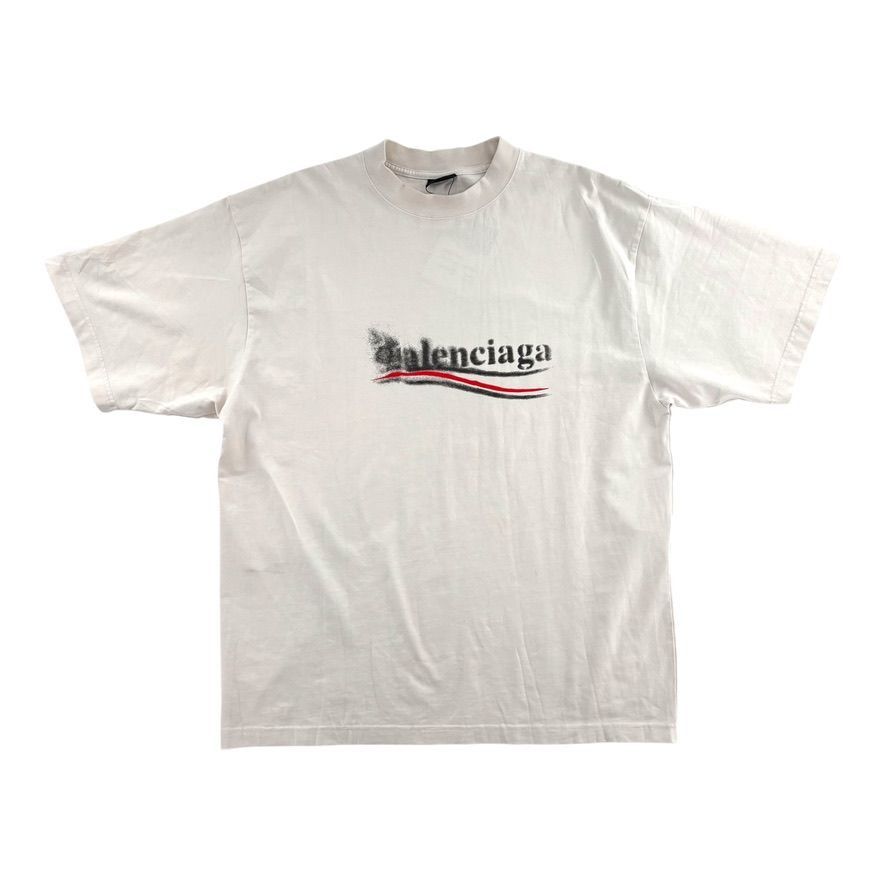 Balenciaga Campaign Tee White Size US S / EU 44-46 / 1 - 1 Thumbnail