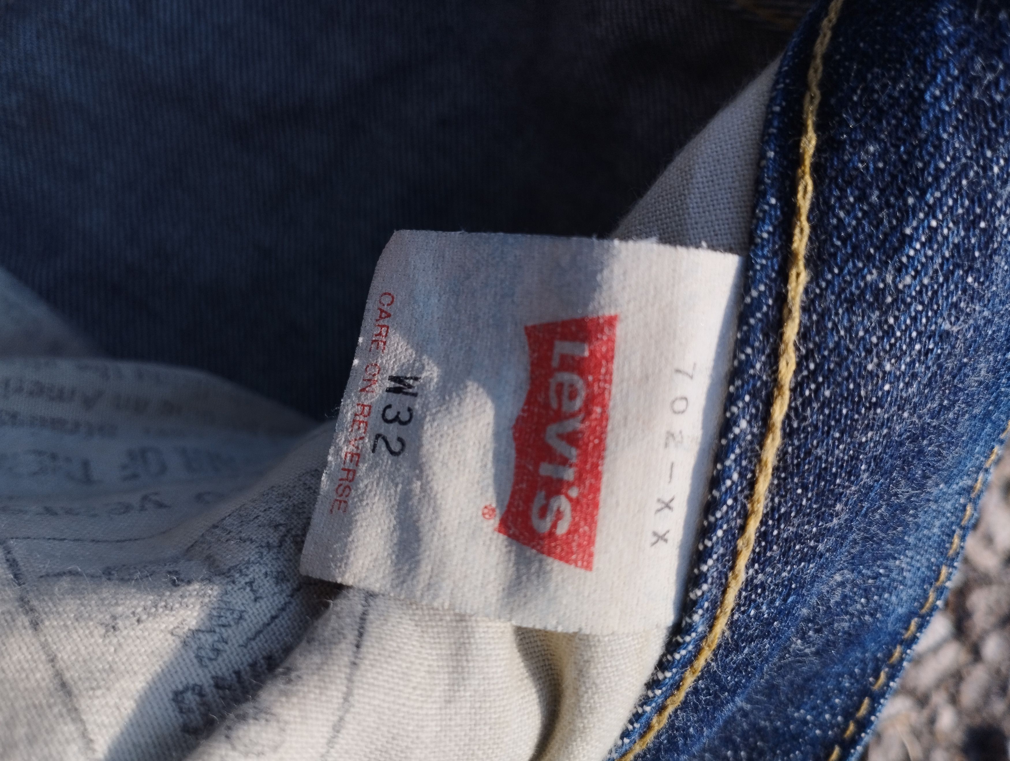 Japanese Brand × Levi's Vintage Clothing Levi's 702 selvedge BackleBack Size US 33 - 6 Thumbnail