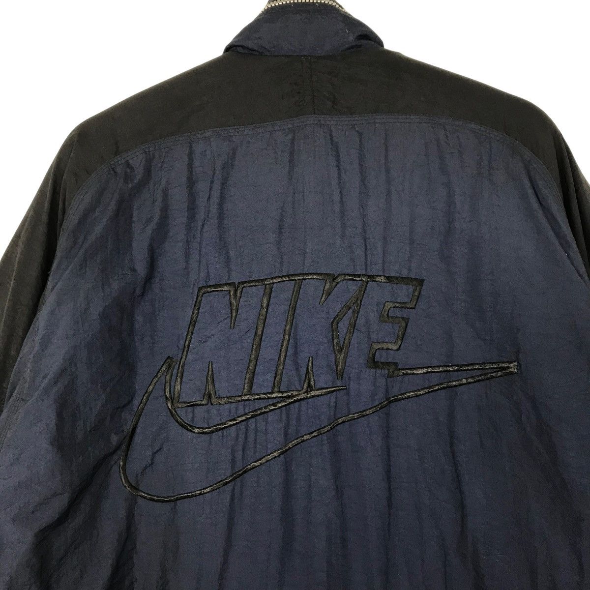 Nike 💥 1990s NIKE BIG LOGO INSULATED LONG JACKET Size US M / EU 48-50 / 2 - 8 Thumbnail