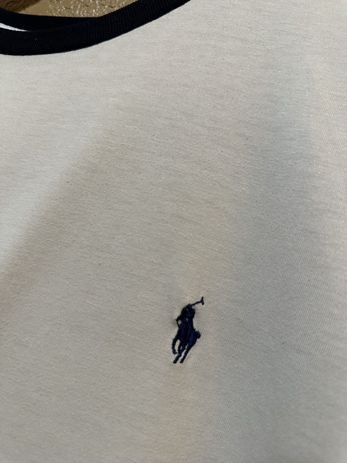 Polo Ralph Lauren 90s Vintage Polo Sport Ringer Tee Large MADE IN USA Size US L / EU 52-54 / 3 - 3 Thumbnail