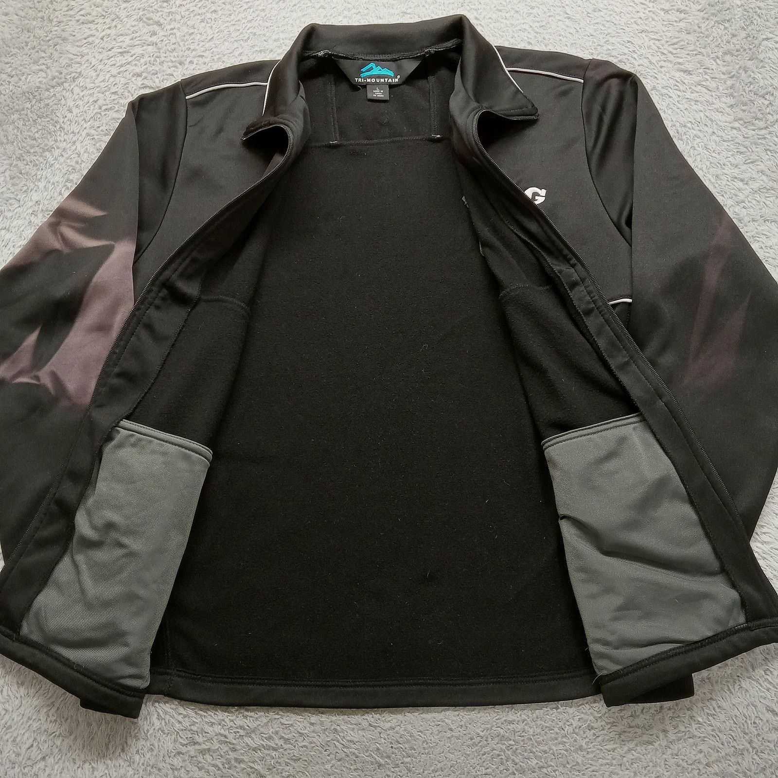& Other Stories Tri-Mountain Jacket L Men's MPG 7 Club Long Sleeve Black Size US L / EU 52-54 / 3 - 2 Thumbnail