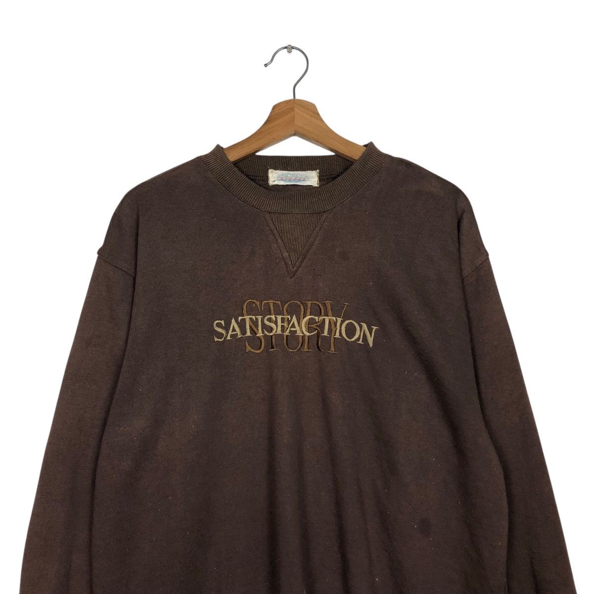 Japanese Brand 📌Vintage Sweatshirt Satisfaction Story Issey Miyake Size US L / EU 52-54 / 3 - 4 Thumbnail