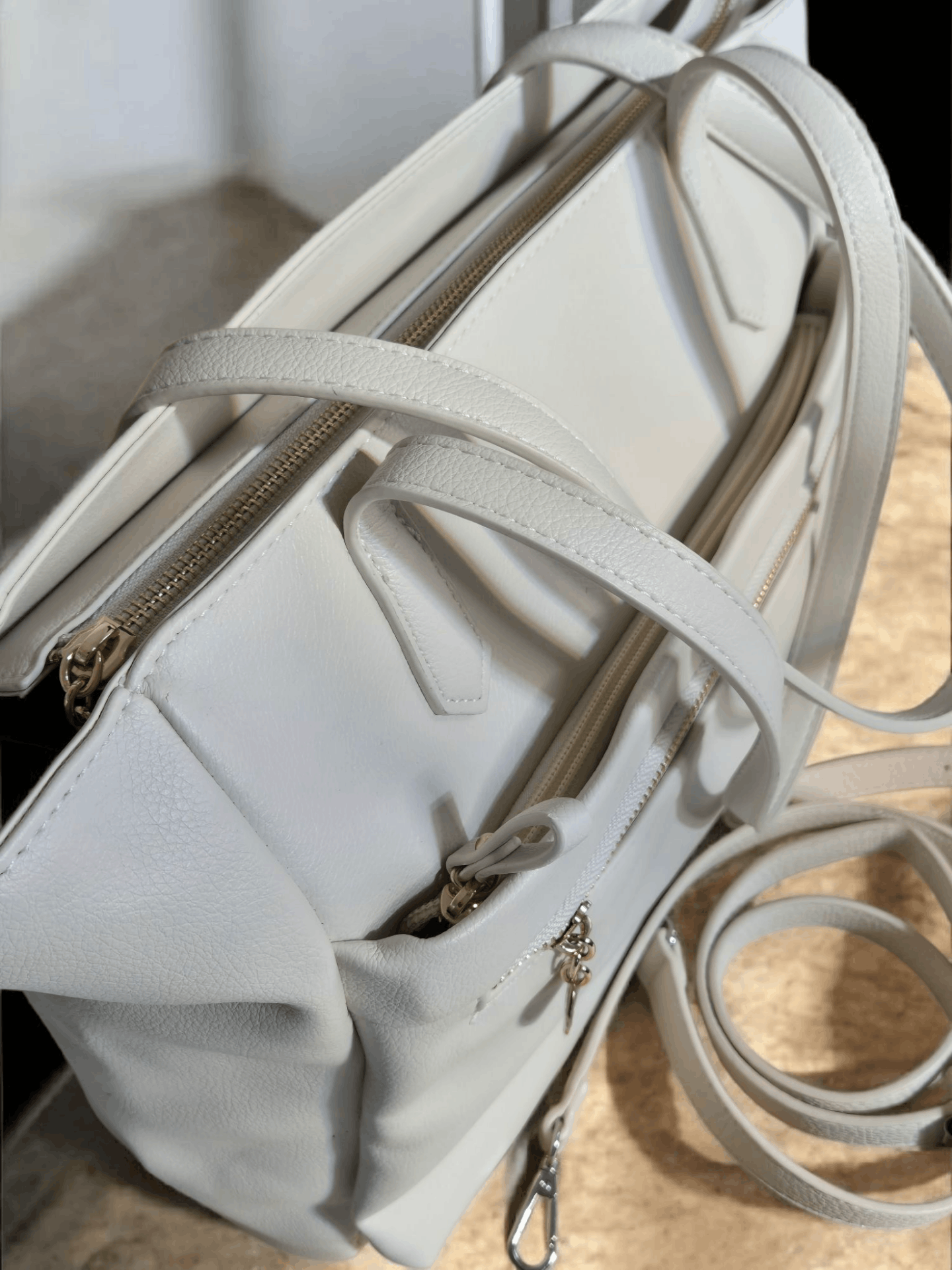 Other Miriade White Shoulder Bag – Elegant City Tote – NWT Size ONE SIZE - 4 Thumbnail