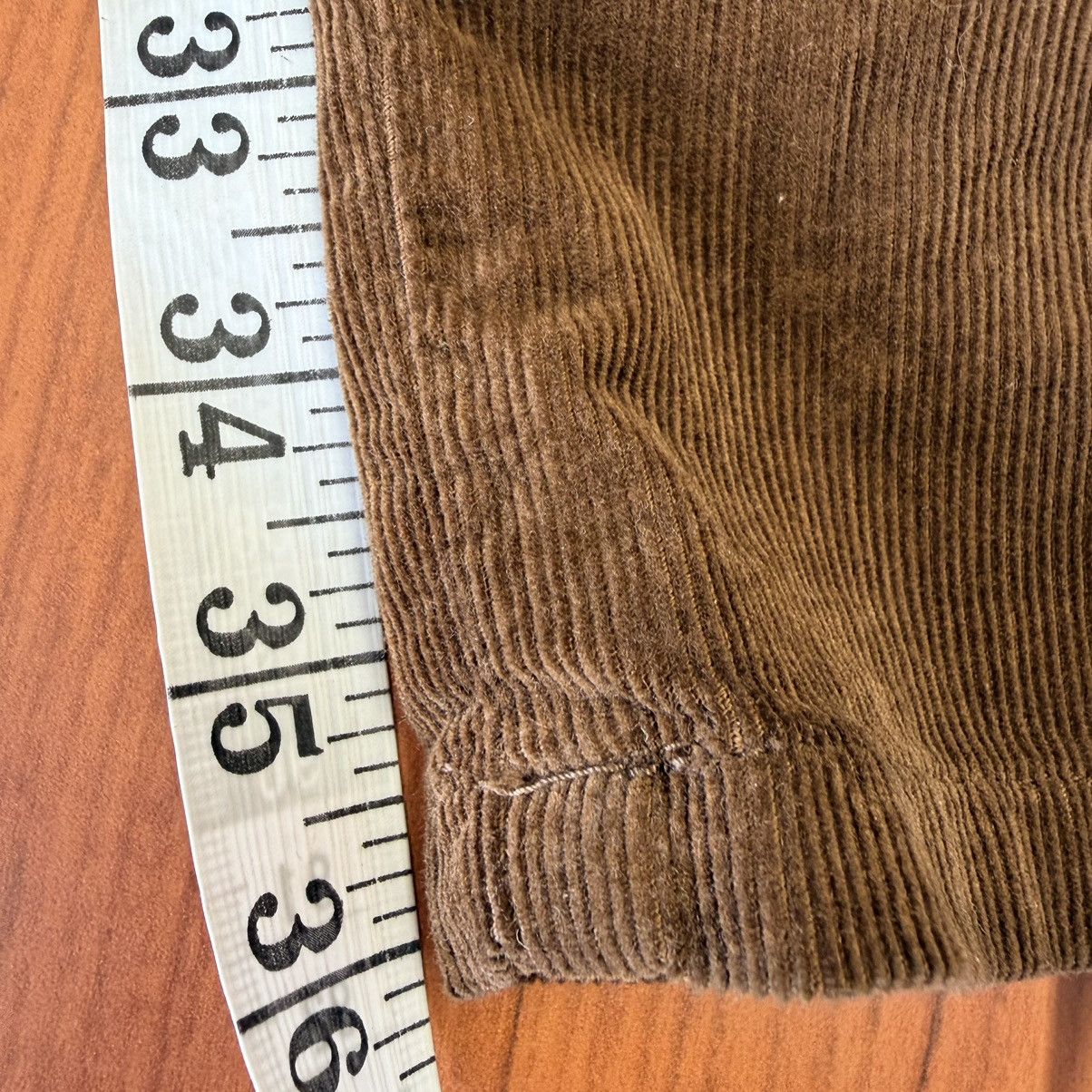 Ermenegildo Zegna Ermenegildo Zegna Brown Corduroy 5-Pocket Pants Italy Sz 38 Size US 38 / EU 54 - 6 Thumbnail