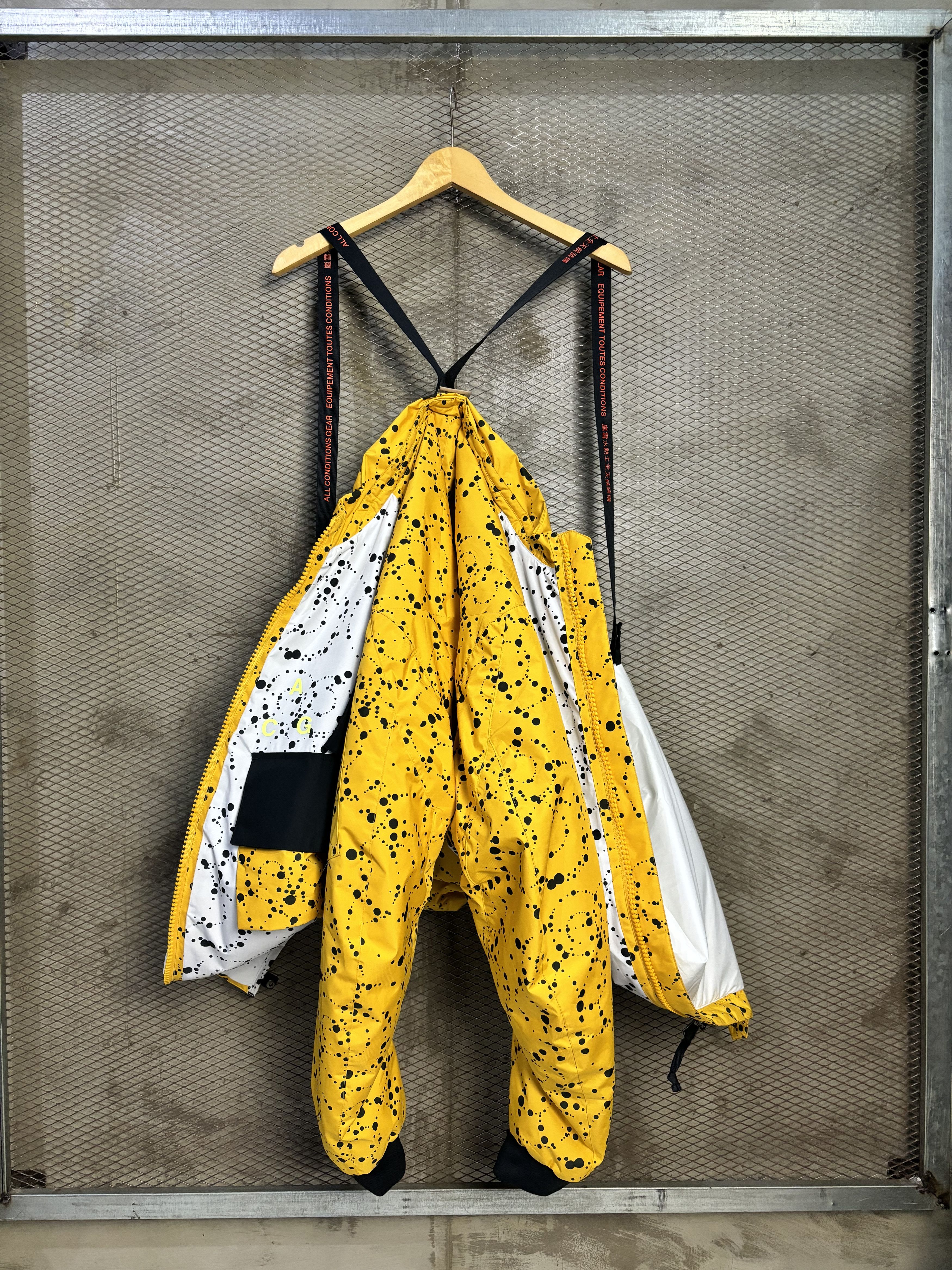 Nike ACG Nike Lab ACG White and Yellow Errolson Hugh Insulated Jacket Size US XXL / EU 58 / 5 - 8 Thumbnail