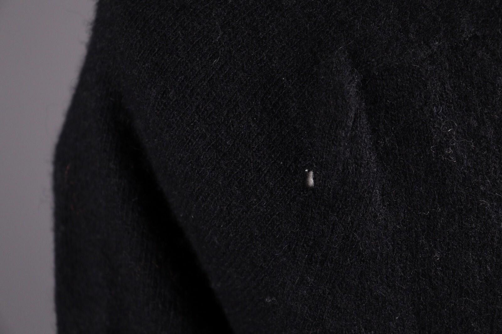 Nudie Jeans Nudie Jeans Black Wool Knit Long Sleeve Sweater Size M Size M / US 6-8 / IT 42-44 - 8 Thumbnail
