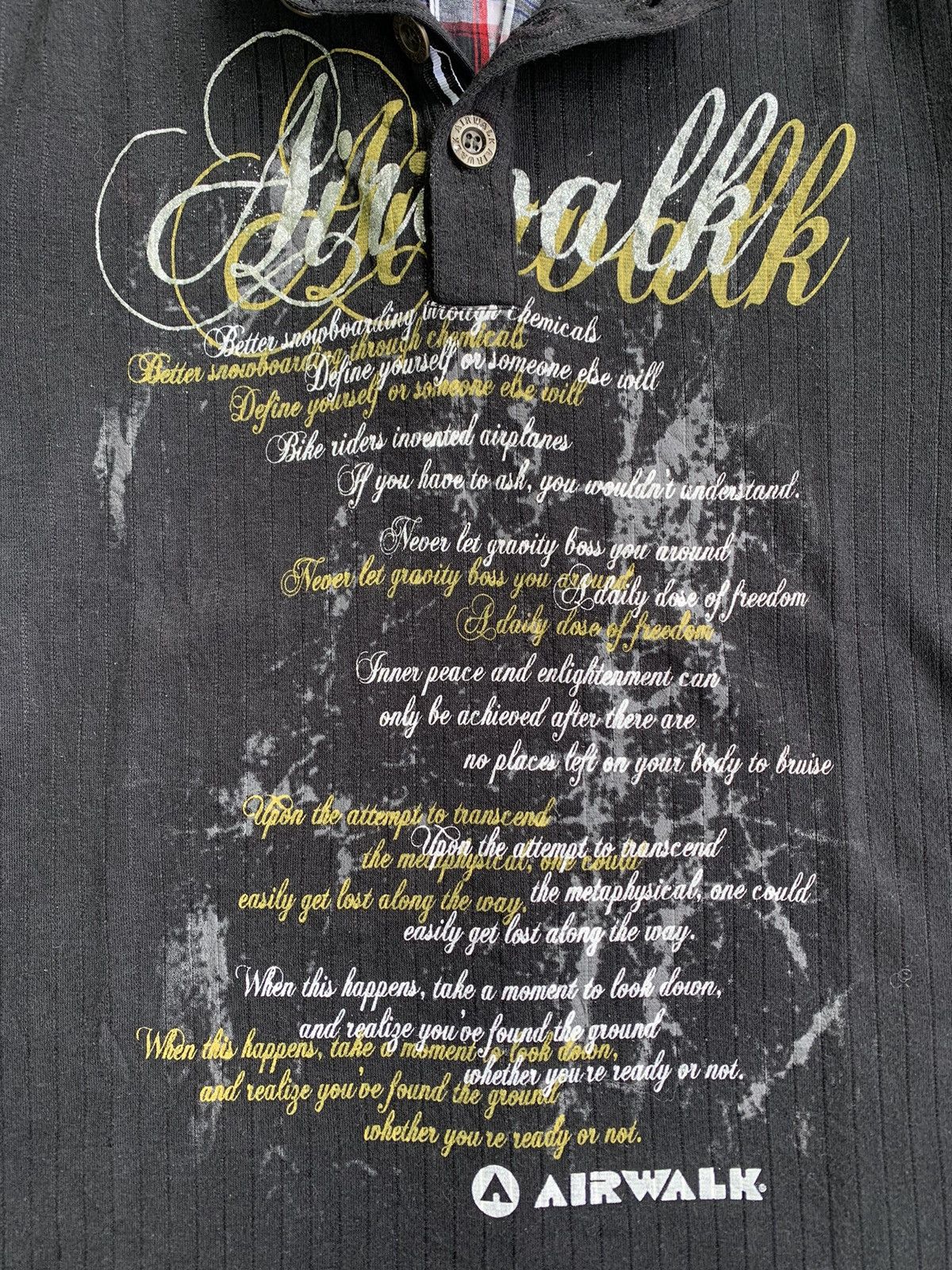 If Six Was Nine × Japanese Brand × Le Grande Bleu (L.G.B.) AIRWALK DOUBLE LAYER LONG SLEEVE IFSIXWASNINE PUNK Size US M / EU 48-50 / 2 - 5 Thumbnail