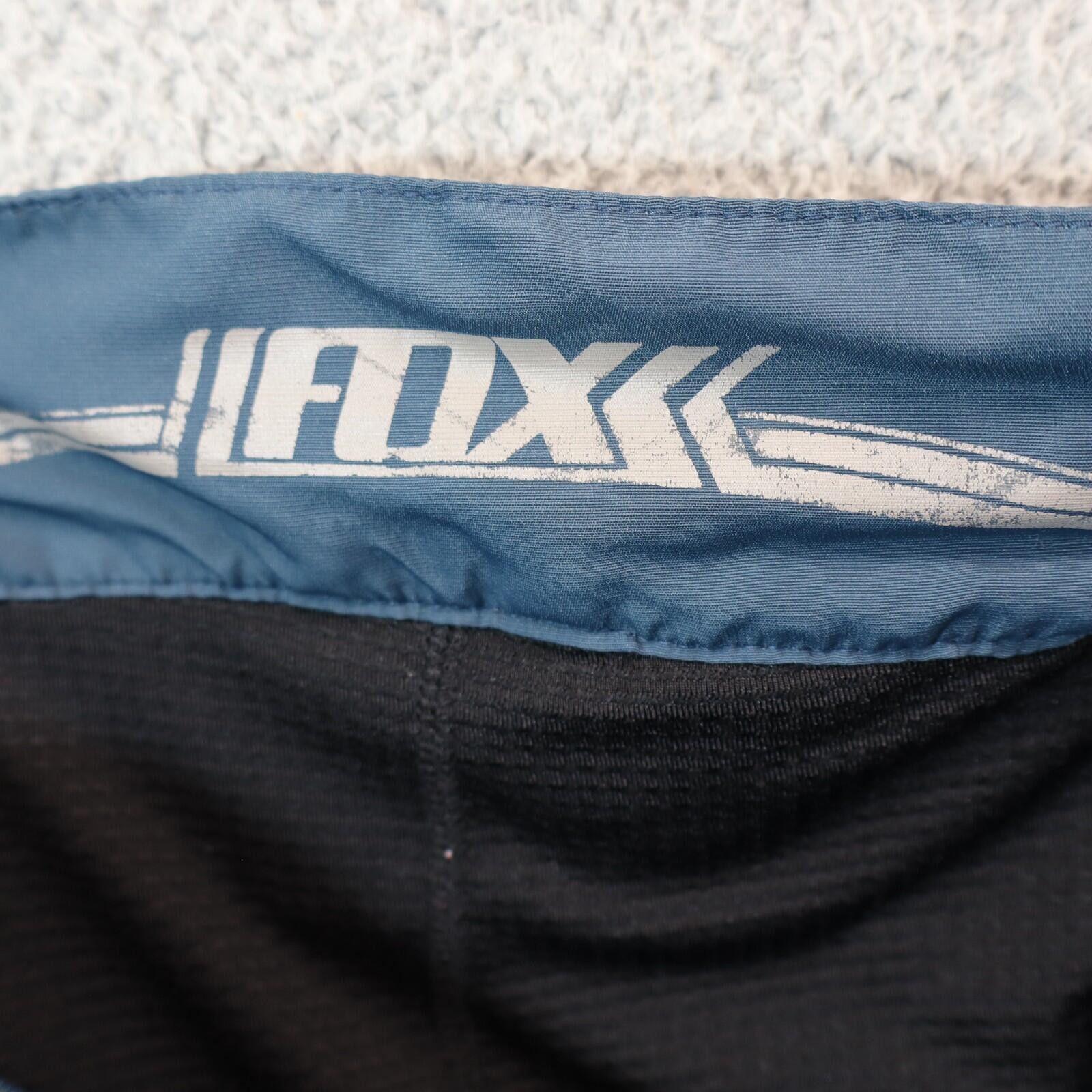 Fox Racing Fox Racing Shorts Men 34 Blue Mountain Biking Padded Cycling Size ONE SIZE - 7 Thumbnail