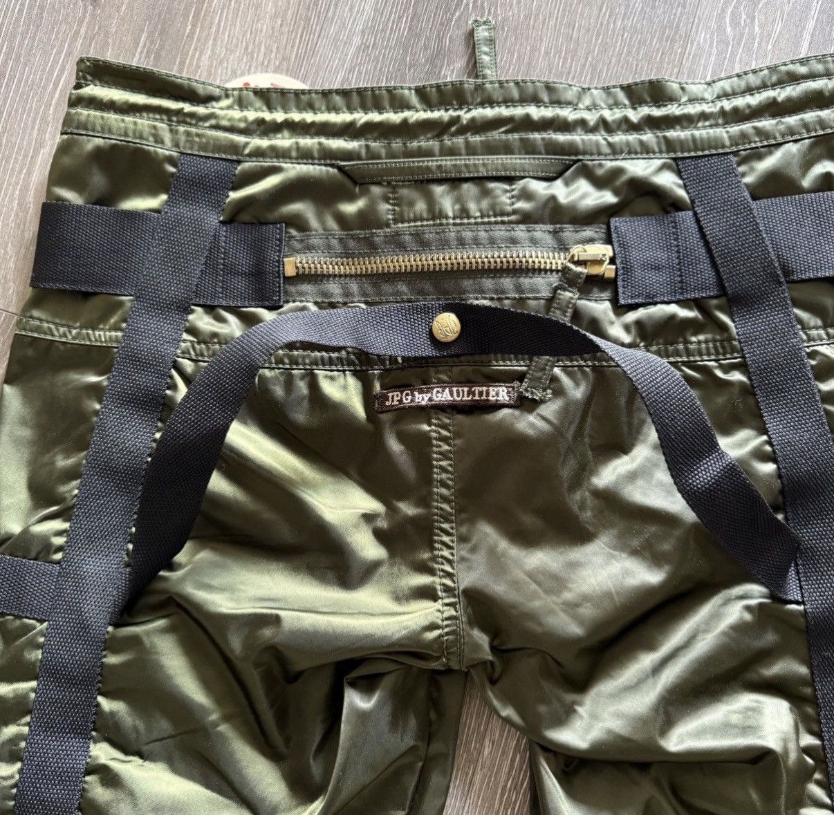 Jean Paul Gaultier Gaultier AW03 Parachute Bondage Cargos Size US 30 / EU 46 - 6 Thumbnail