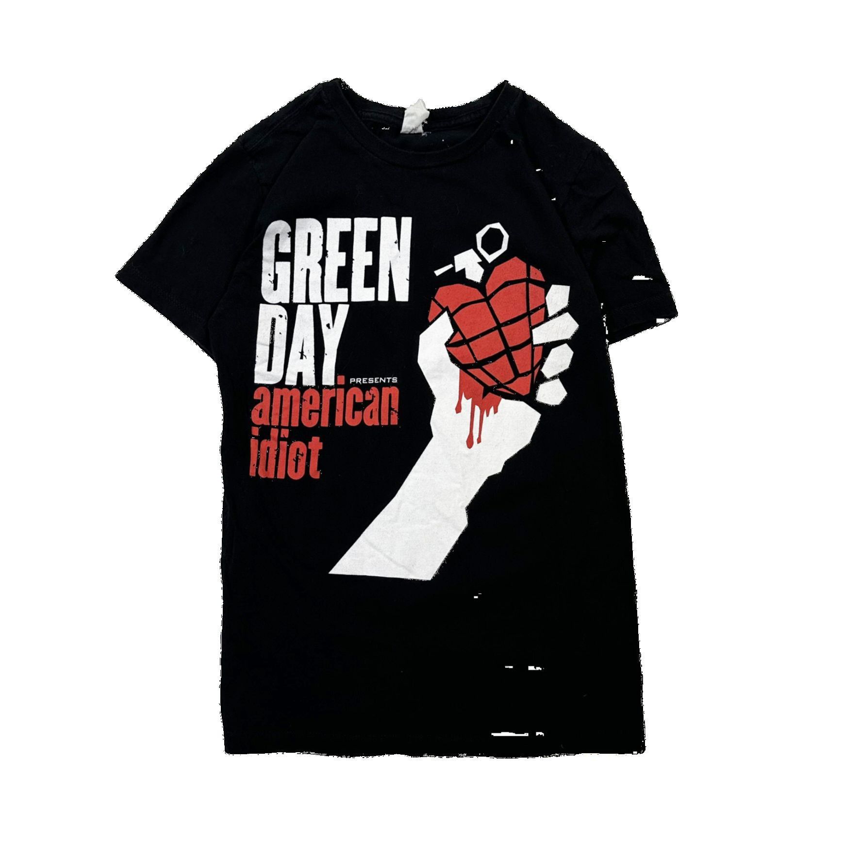 Vintage 00s Green Day American Idiot Graphic T Shirt Size US S / EU 44-46 / 1 - 1 Thumbnail