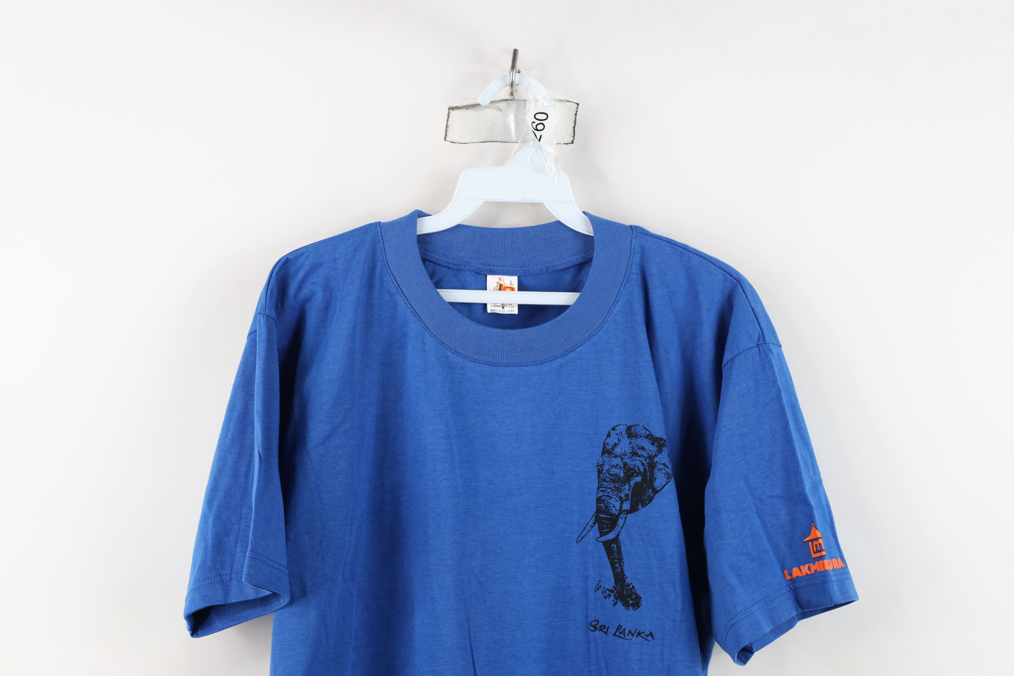 Vintage Vintage 90s Y2K Streetwear Elephant Short Sleeve T-Shirt Size US L / EU 52-54 / 3 - 2 Thumbnail