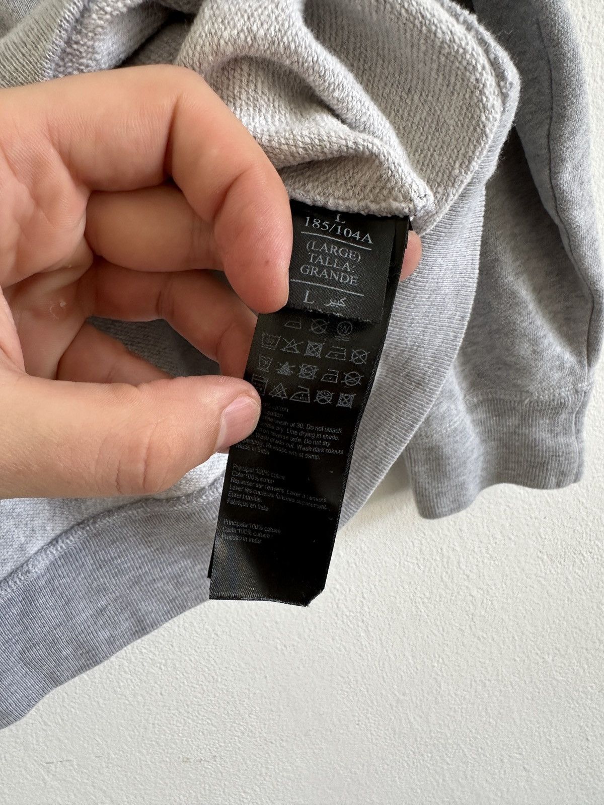 Allsaints Allsaints Gray Cotton Sweatshirt Size L Size US L / EU 52-54 / 3 - 5 Thumbnail