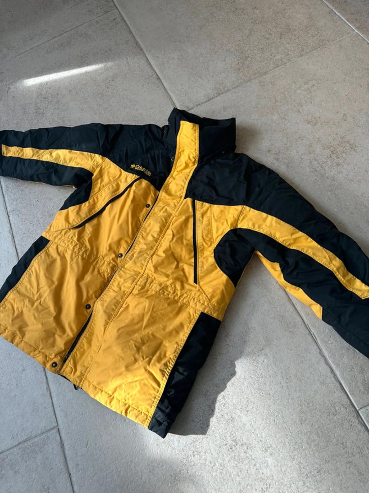 Designer Columbia Yellow Puffer Jacket Size US M / EU 48-50 / 2 - 5 Thumbnail