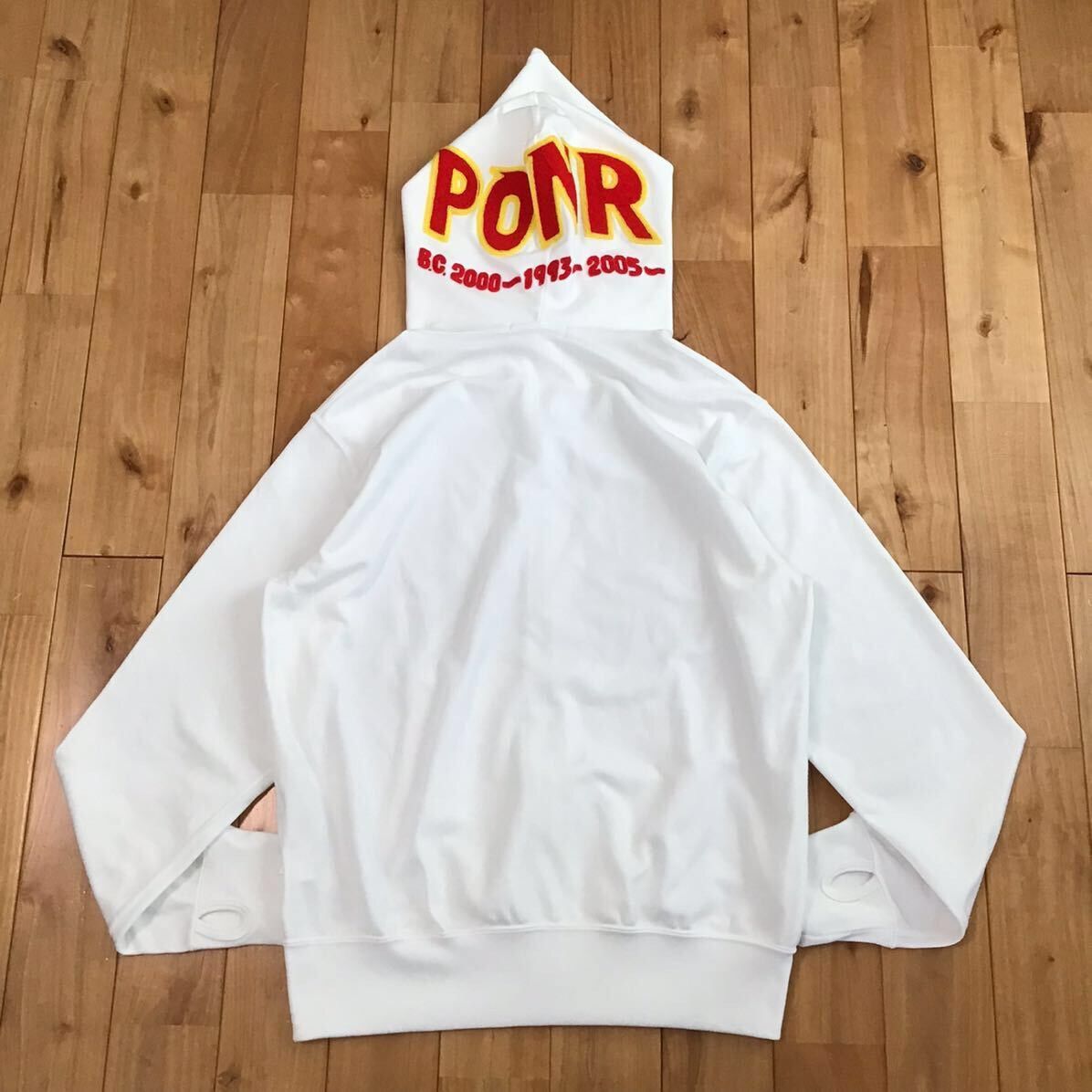 Bape × Nigo 2009 BAPE Jersey Shark full zip Hoodie a bathing ape NIGO Size US M / EU 48-50 / 2 - 2 Thumbnail