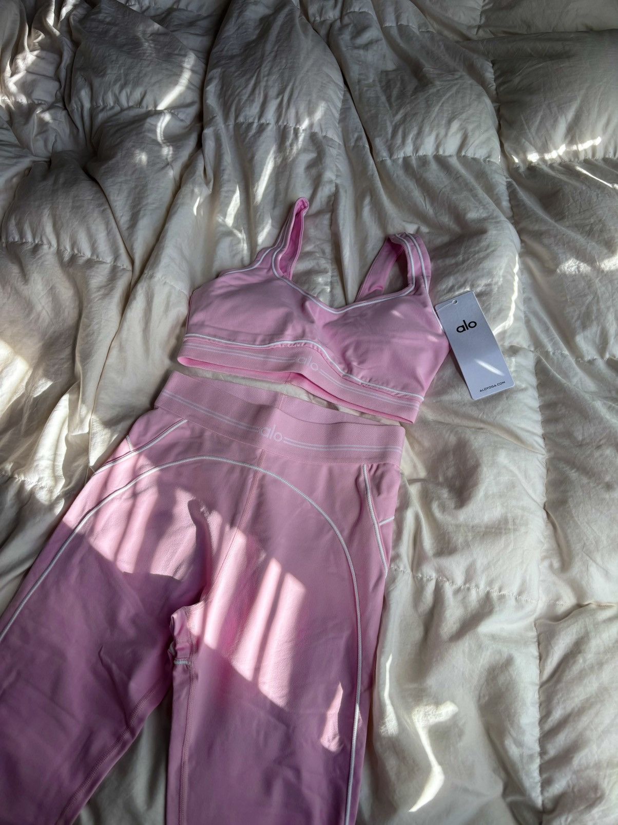 Alo Yoga Alo Heart Throb Ping Set Size 27" / US 4 / IT 40 - 4 Thumbnail