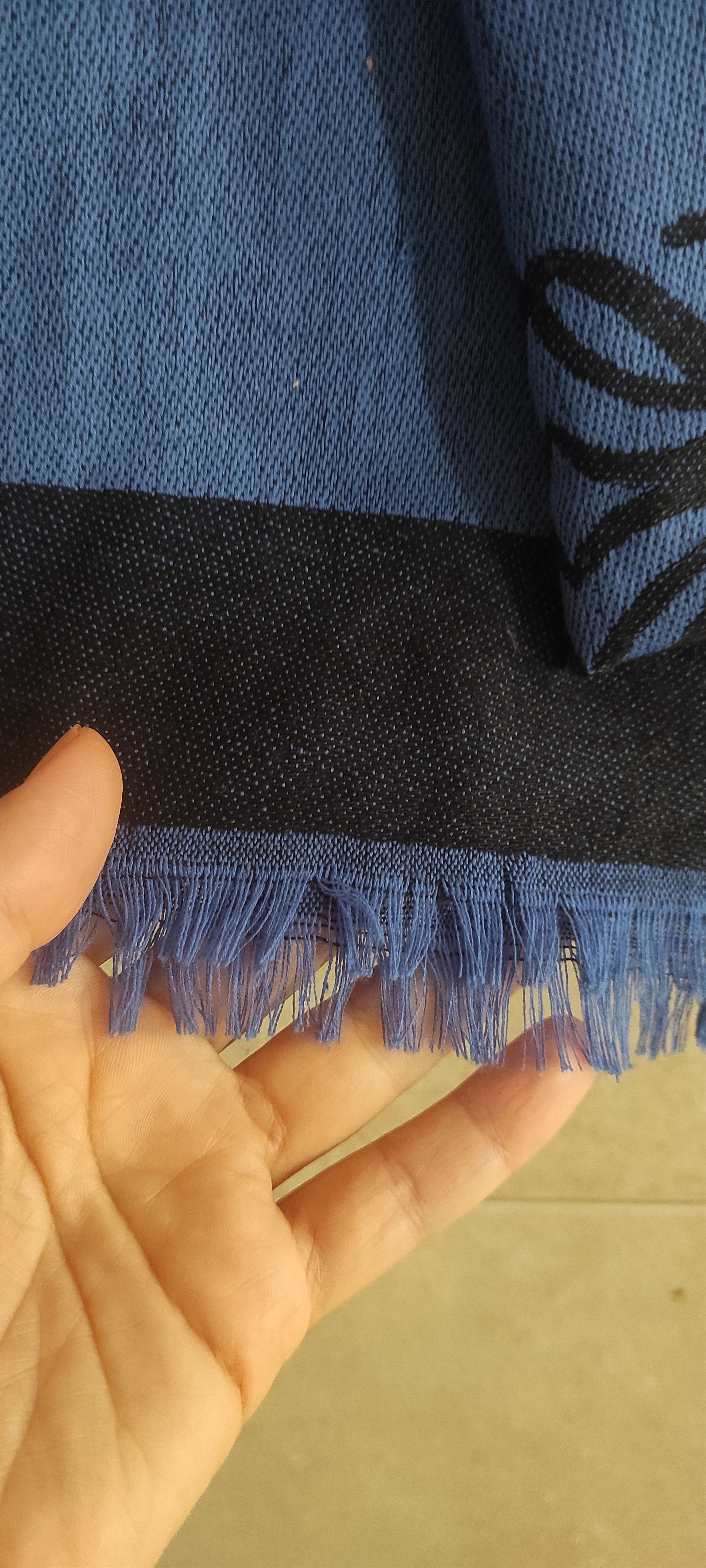 Loewe Loewe Women's Plaid Wool & Silk Blend Anagram Scarf Size ONE SIZE - 7 Thumbnail