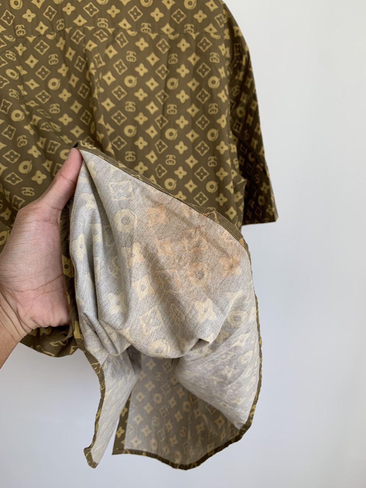 Stussy Vintage Stussy "Monogram" Button Ups Shirt Size US XL / EU 56 / 4 - 5 Thumbnail