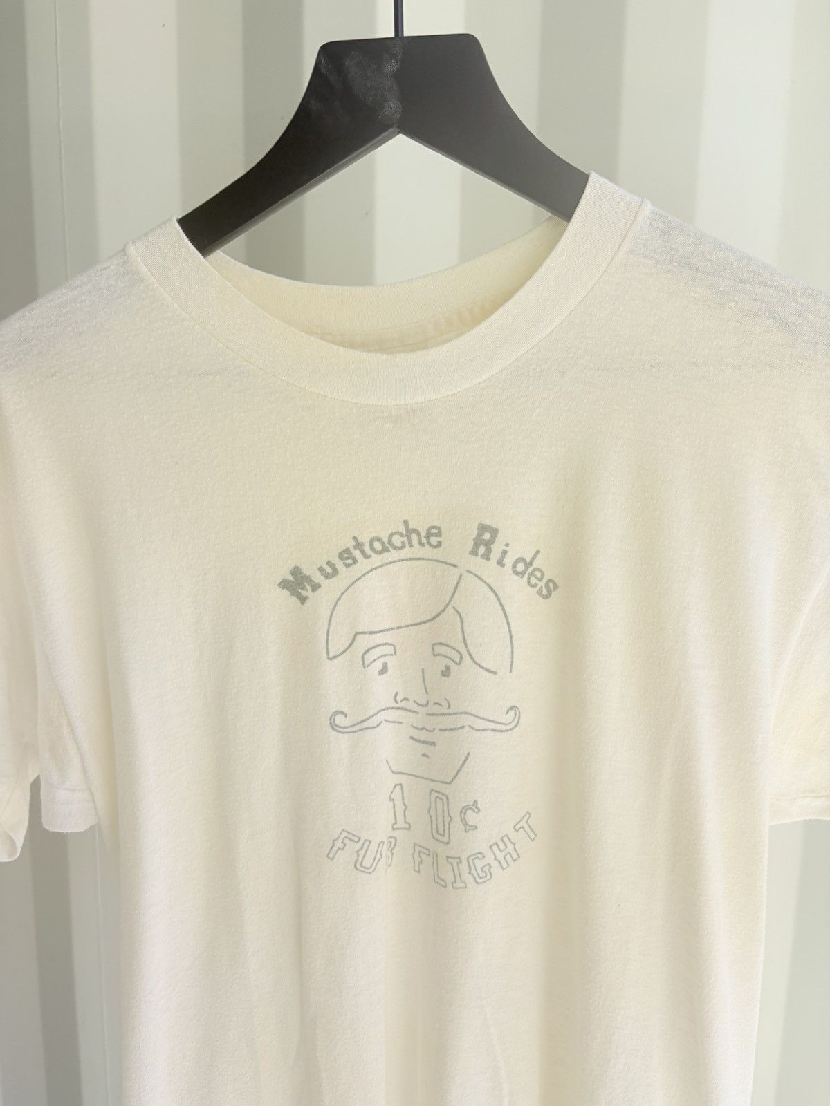 Vintage Thrashed Mustache Distressed Faded ERD Grunge Paper thin Size US M / EU 48-50 / 2 - 4 Thumbnail