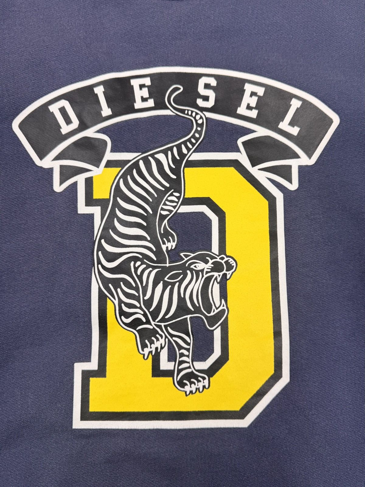 Diesel Diesel Men's Sweatshirt Blue Medium Size US M / EU 48-50 / 2 - 2 Thumbnail