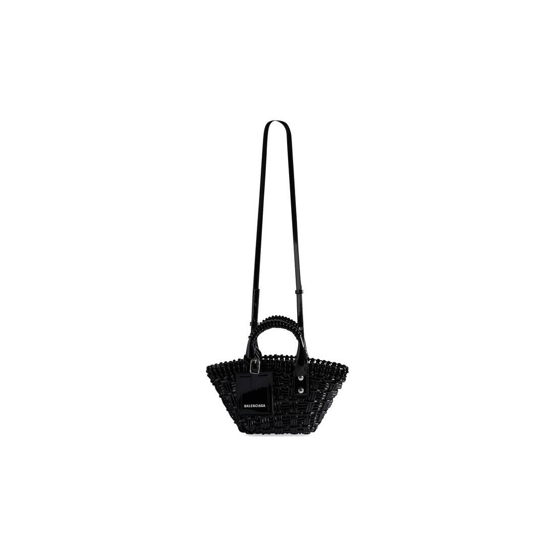 Balenciaga o1tr1nto1125 Size: OS / Bistro Basket With Strap XXS Black Size ONE SIZE - 7 Thumbnail