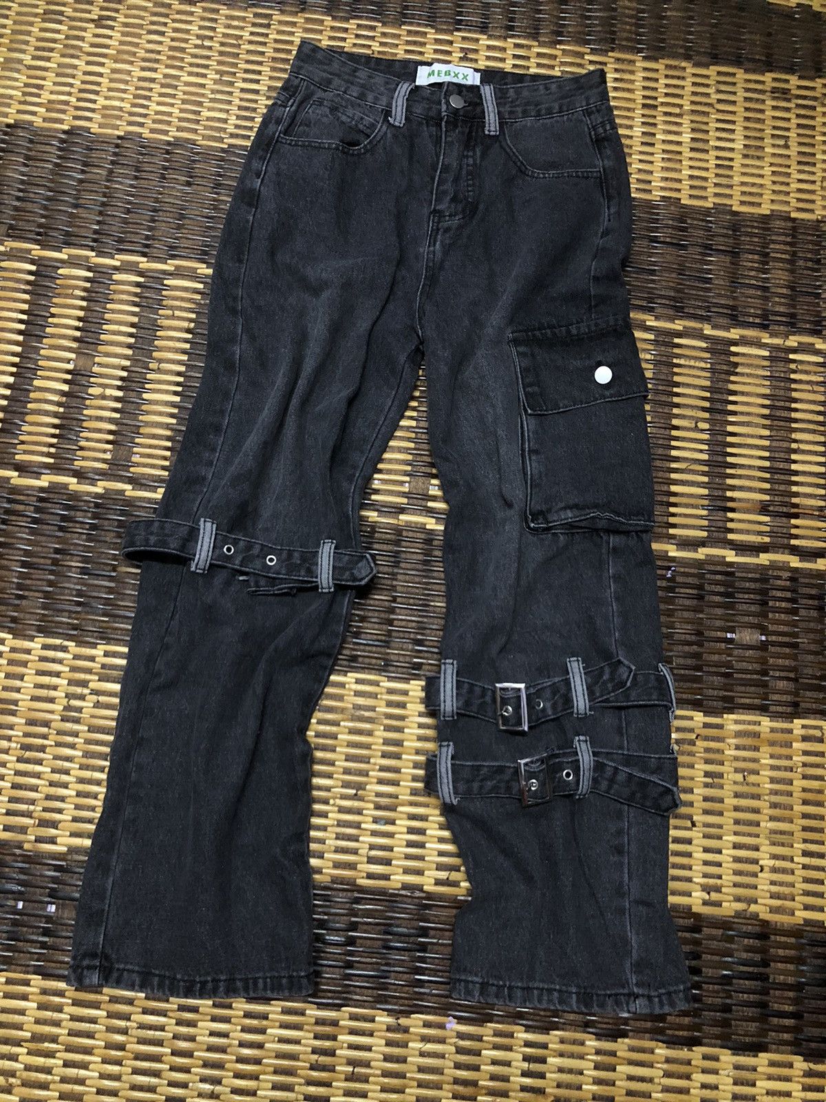 If Six Was Nine × Japanese Brand × Le Grande Bleu (L.G.B.) MEBXX BONDAGE DESIGN CARGO STYLE (UNISEX) Size US 27 - 3 Thumbnail