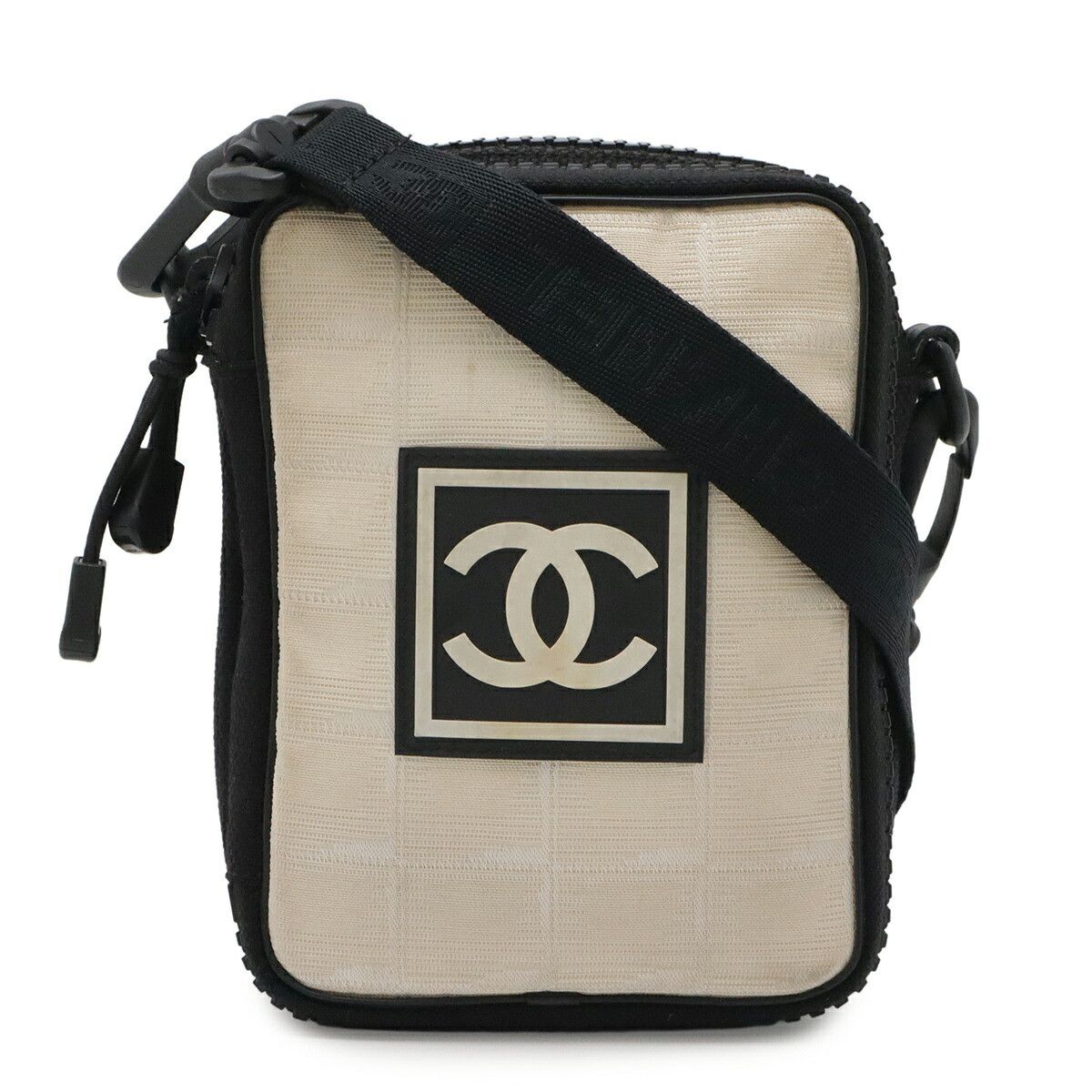 Chanel Chanel Chanel Sports Line Nylon 2way Waist Bag Textile Shoulder Bag A22059 DUTY FREE for USA Size ONE SIZE - 1 Thumbnail