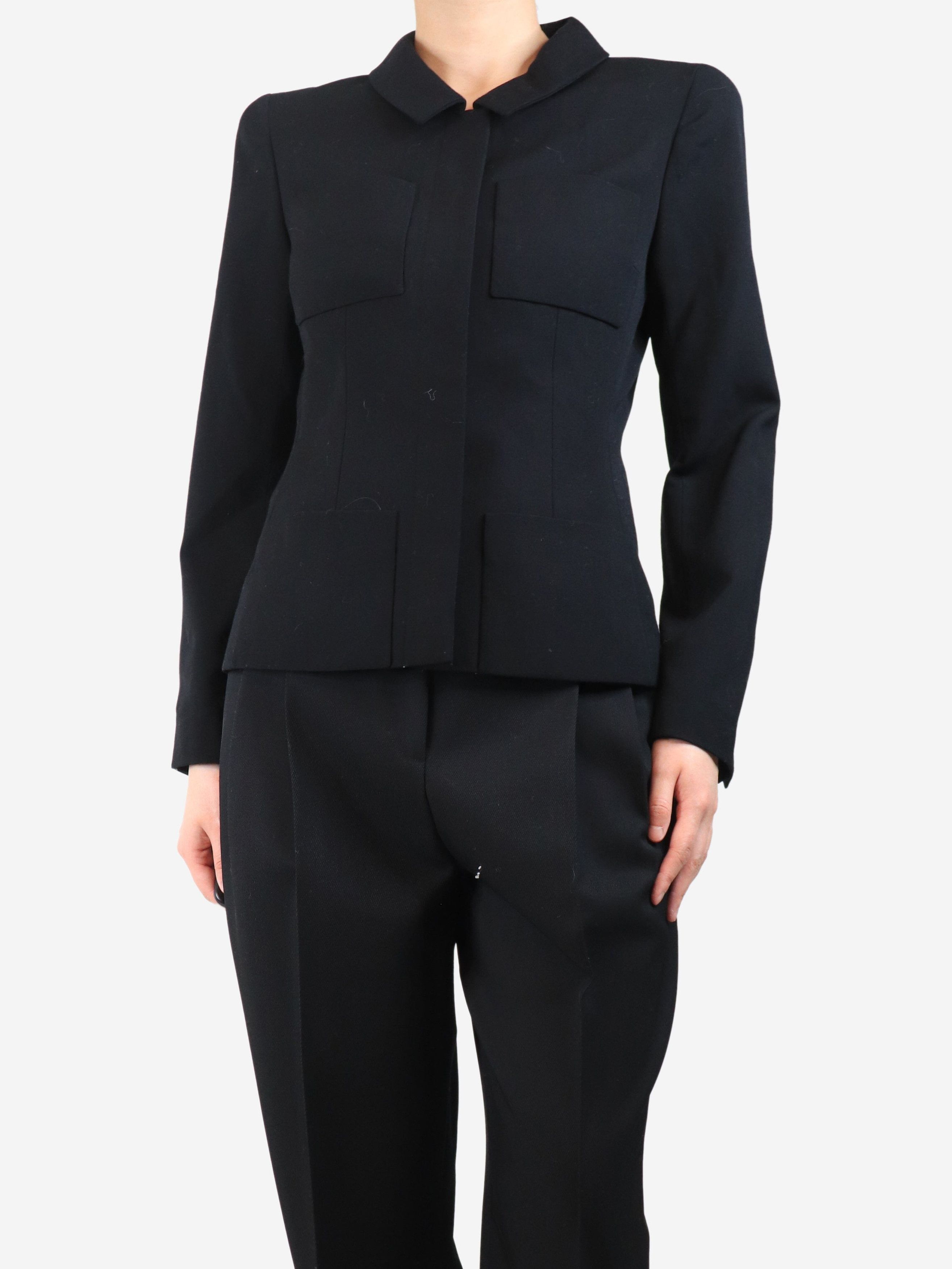 Other Black tailored wool jacket - UK 12 Size M / US 6-8 / IT 42-44 - 1 Thumbnail