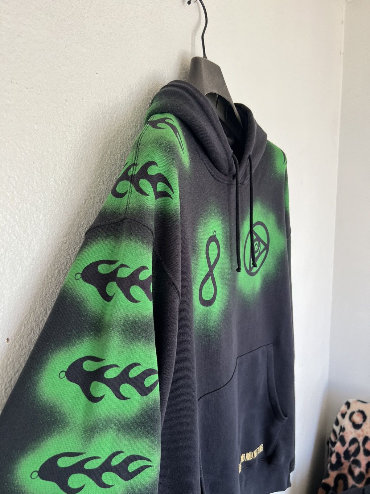 【STUSSY】★Stussy x Dries Van Noten Embroidered Hoodie★ Stüssy & Dries Van Noten