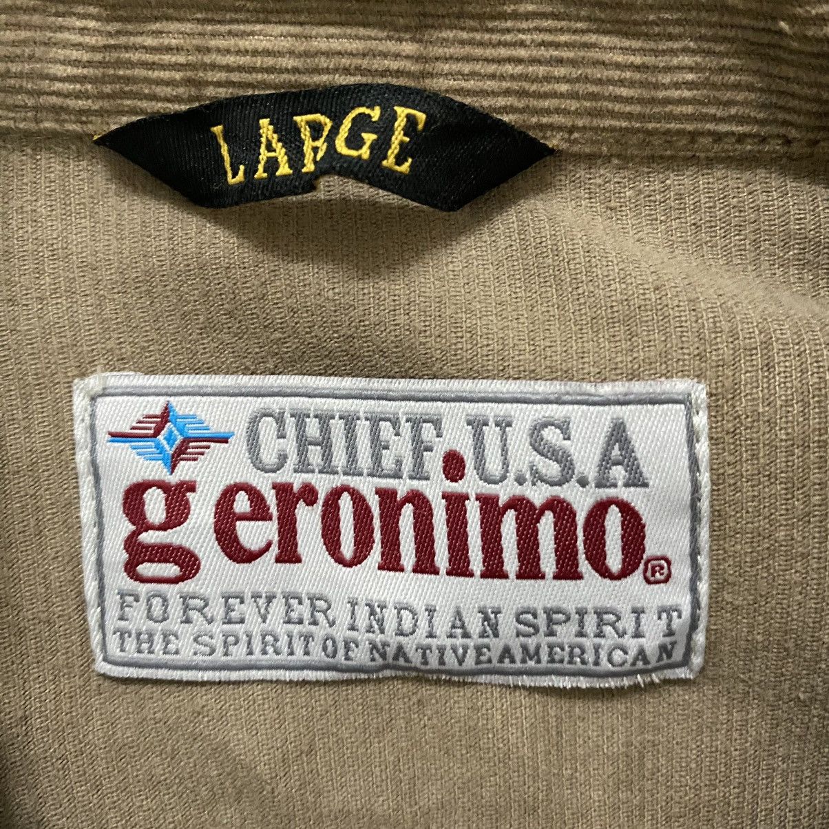 Vintage ☀️Gerinimo Arizona Tribes Native corduroy zipper jacket Size US S / EU 44-46 / 1 - 8 Thumbnail