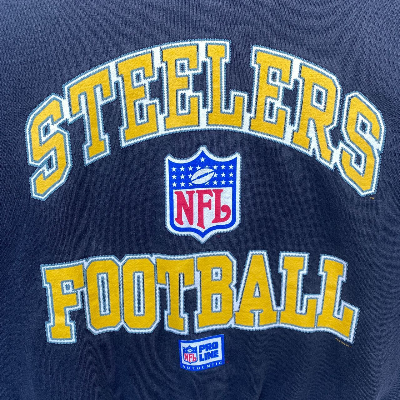 NFL × Vintage VINTAGE PITTSBURGH STEELERS NFL SWEATSHIRT LARGE PULLOVER Size US L / EU 52-54 / 3 - 3 Thumbnail