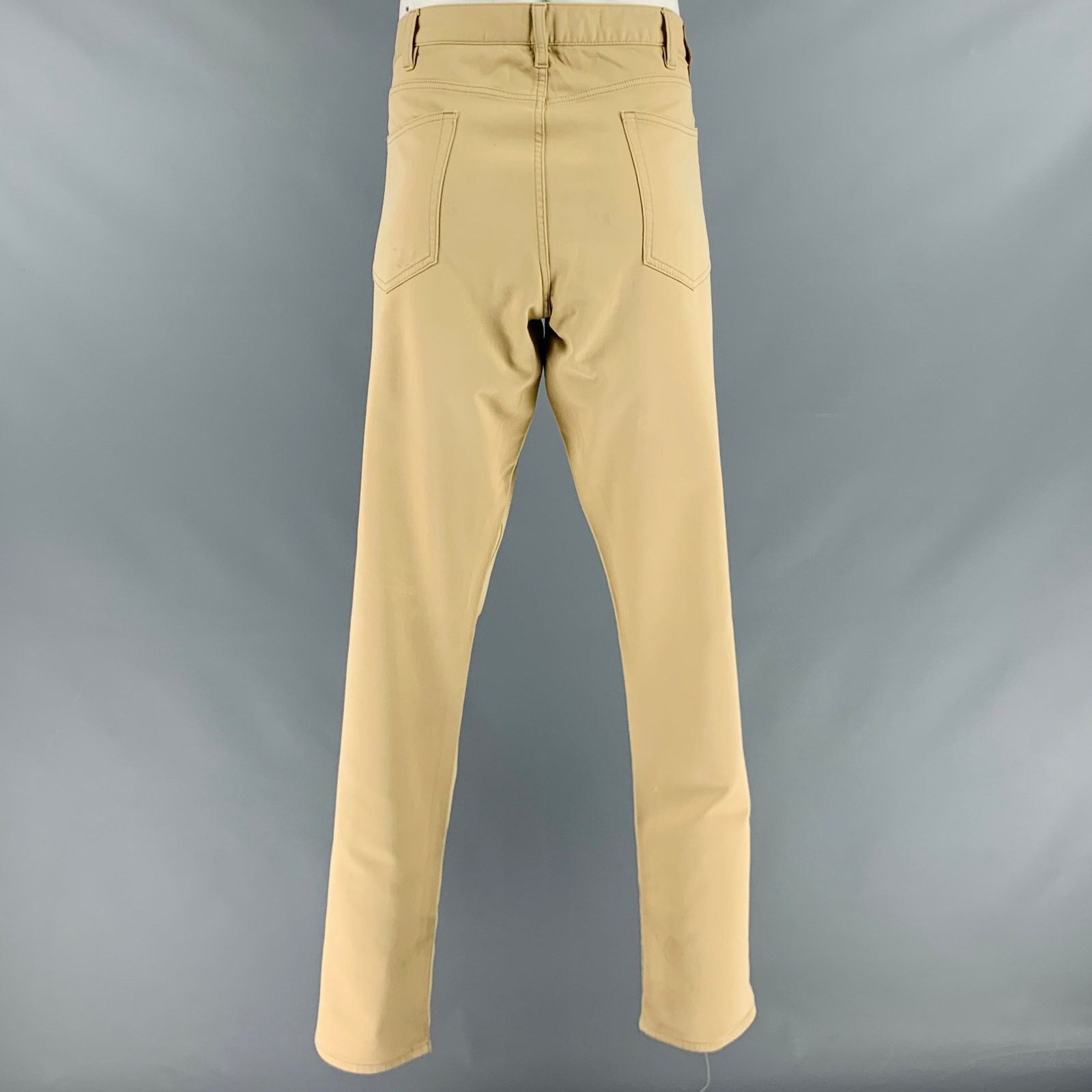 Polo Ralph Lauren Size 38 Beige Cotton Blend 5 Pockets Casual Pants Size US 38 / EU 54 - 3 Thumbnail