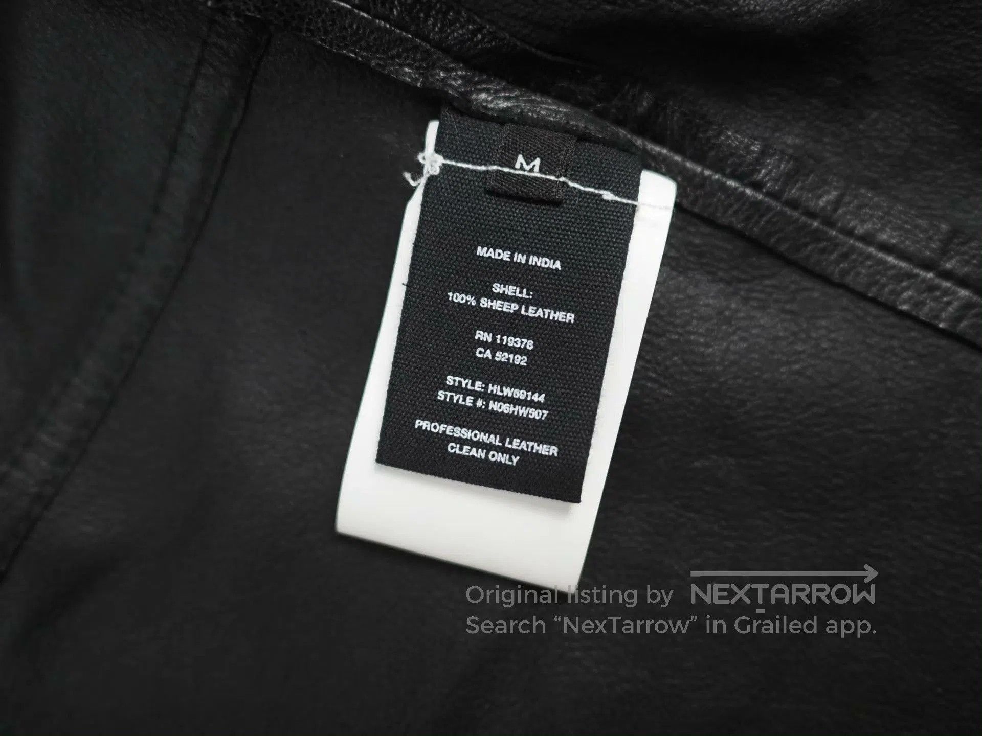 Helmut Lang Helmut Lang FW23 Sheep Leather Shirt Jacket. Size M / US 6-8 / IT 42-44 - 8 Thumbnail