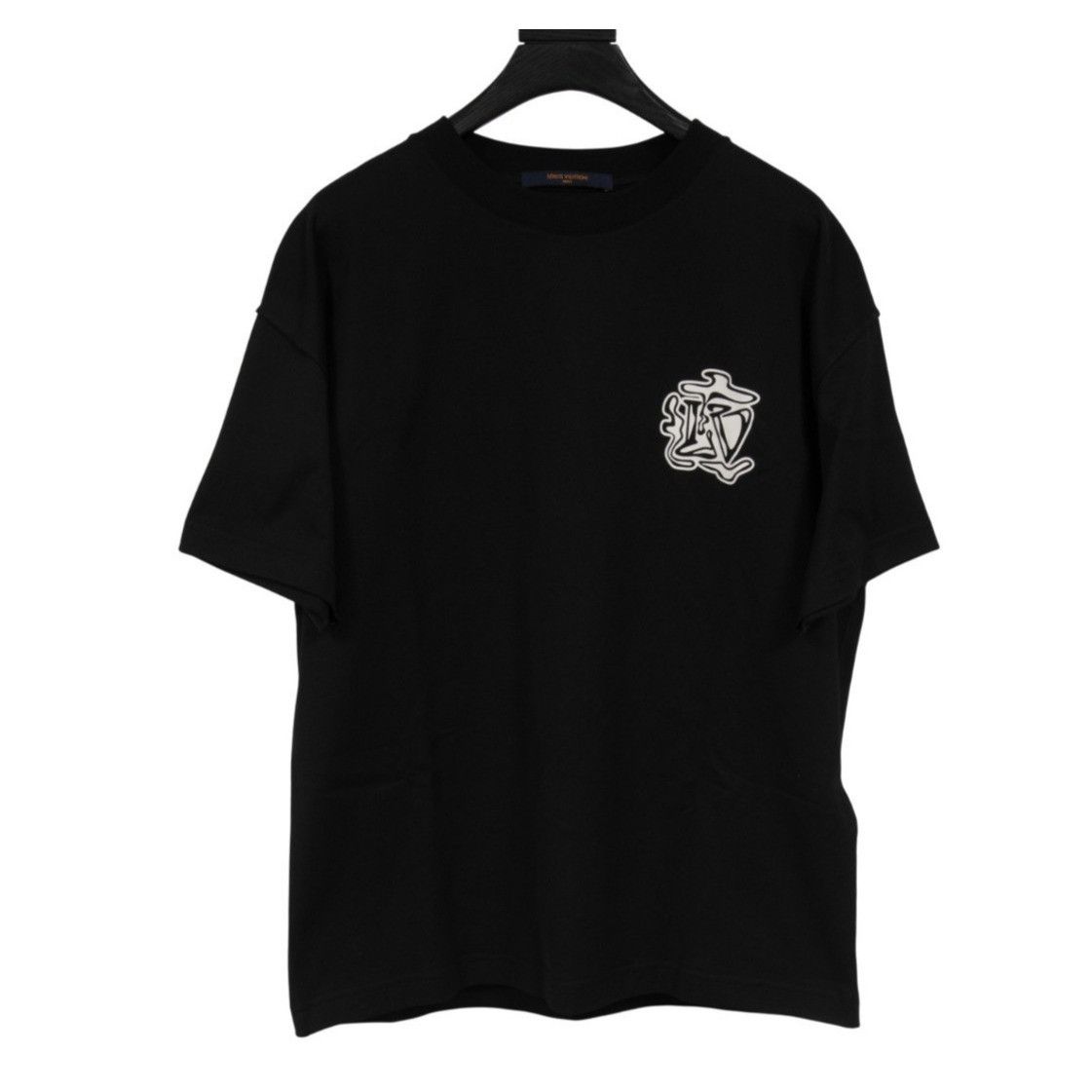 Smoke Logo T Shirt XS Black