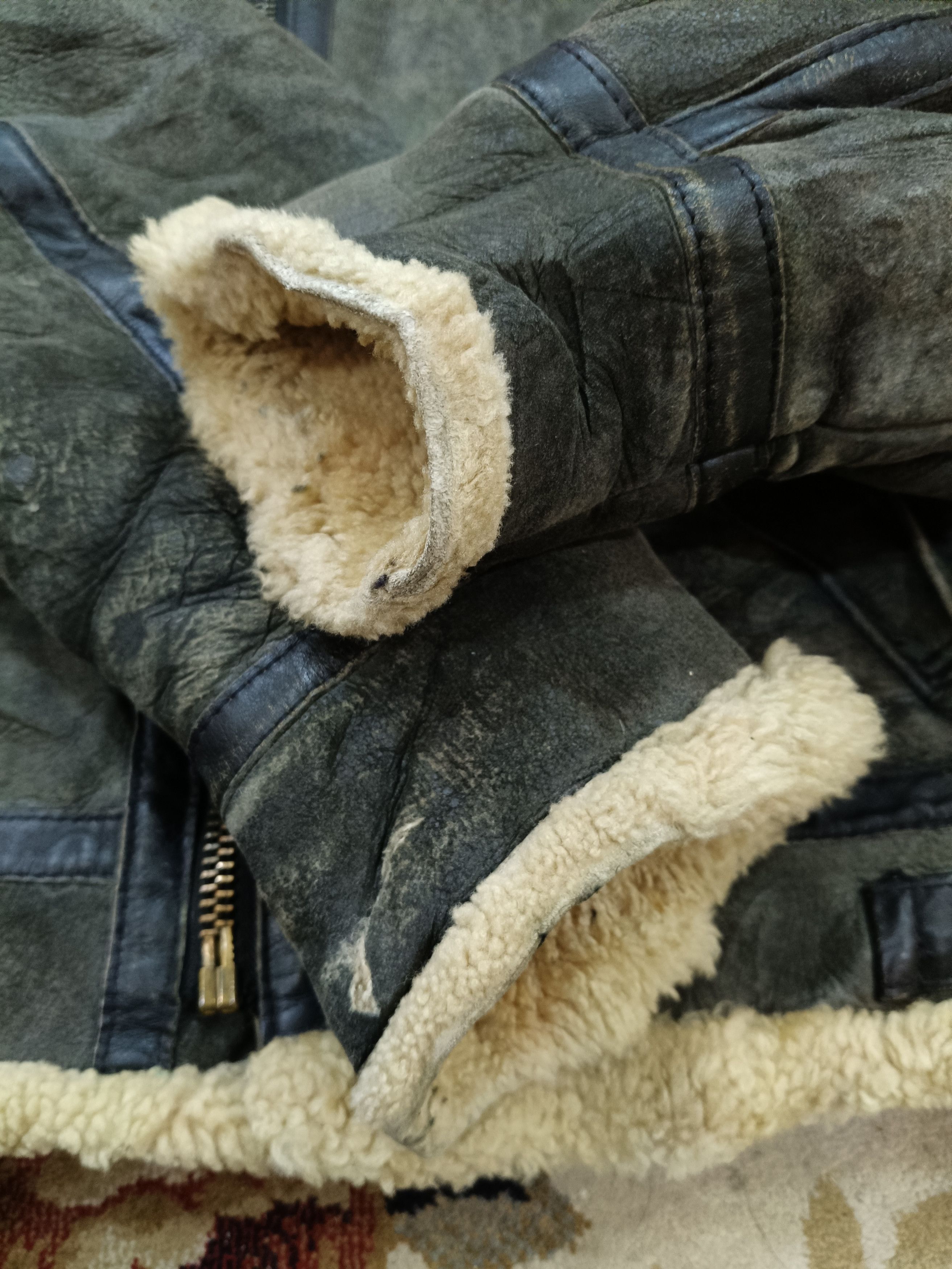 Schott Schott Sheepskin B3 Classic Design Size US M / EU 48-50 / 2 - 9 Thumbnail