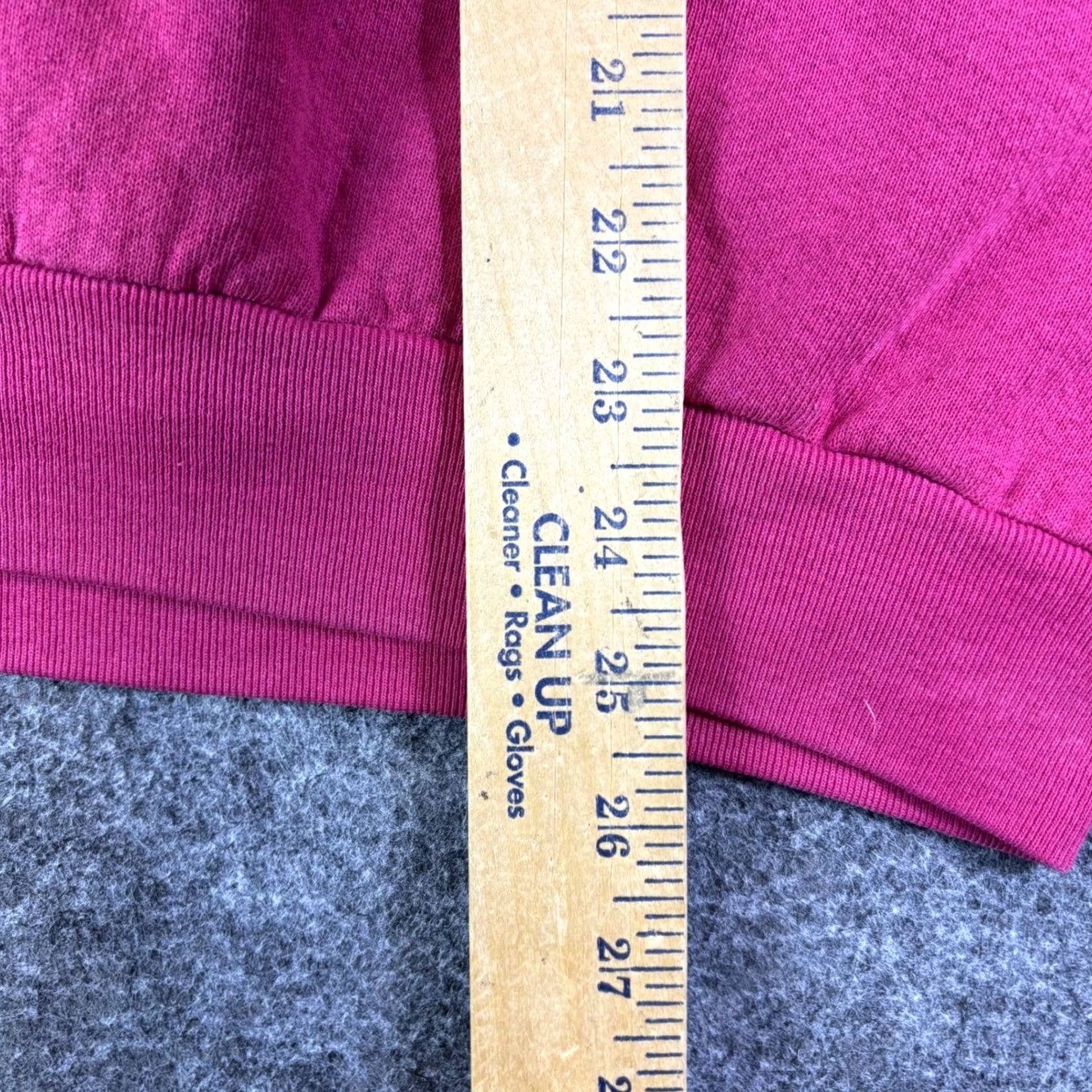 Fruit Of The Loom VINTAGE Fruit of the Loom Raglan Sweatshirt Pink XL Womens Pullover 90s Rounded Neck Long Sleeve/All Seasons Knit Fabric Cotton Lining Size XL / US 12-14 / IT 48-50 - 4 Thumbnail