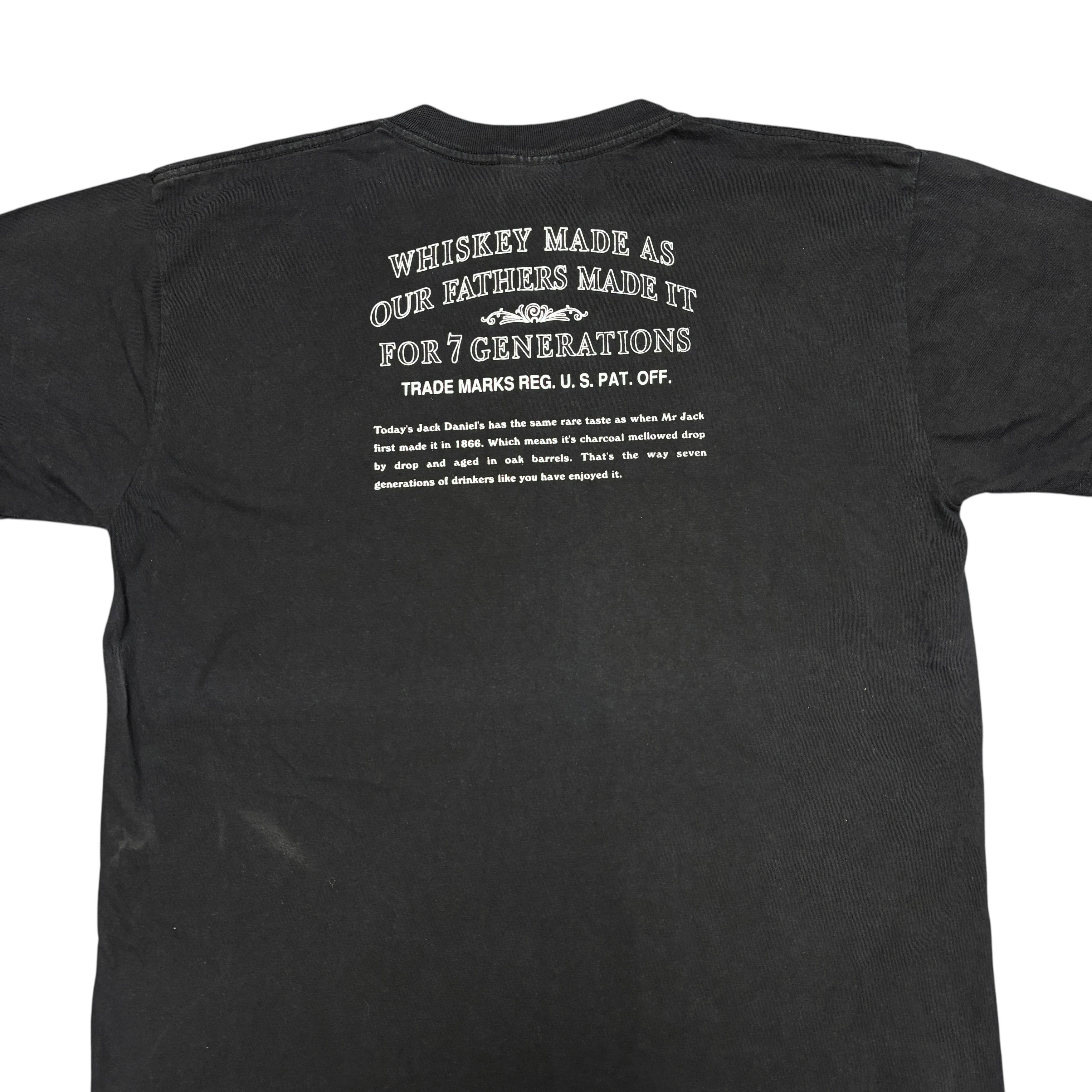 Band Tees × Vintage Vintage Jack Daniels Shirt Alcohol Whiskey 90s Graphic Tee Size US L / EU 52-54 / 3 - 11 Thumbnail