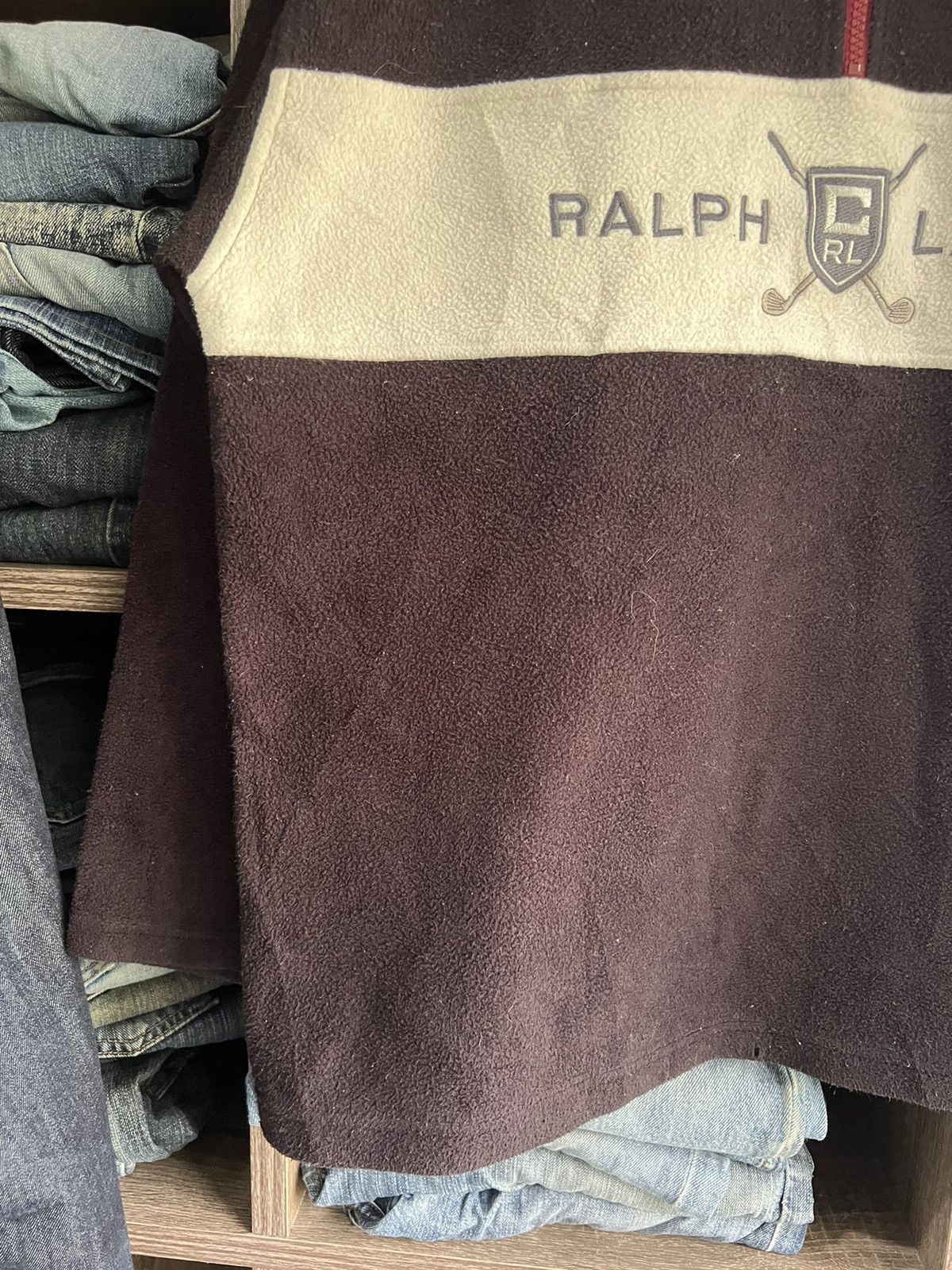 Chaps Ralph Lauren 🔥Vintage Chaps Ralph Lauren Fleece Jacket Size US M / EU 48-50 / 2 - 6 Thumbnail