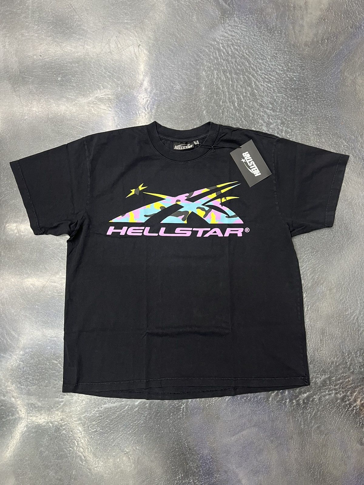 HELLSTAR Hellstar Sports Camo Logo T-Shirt Size US XXL / EU 58 / 5 - 1 Thumbnail
