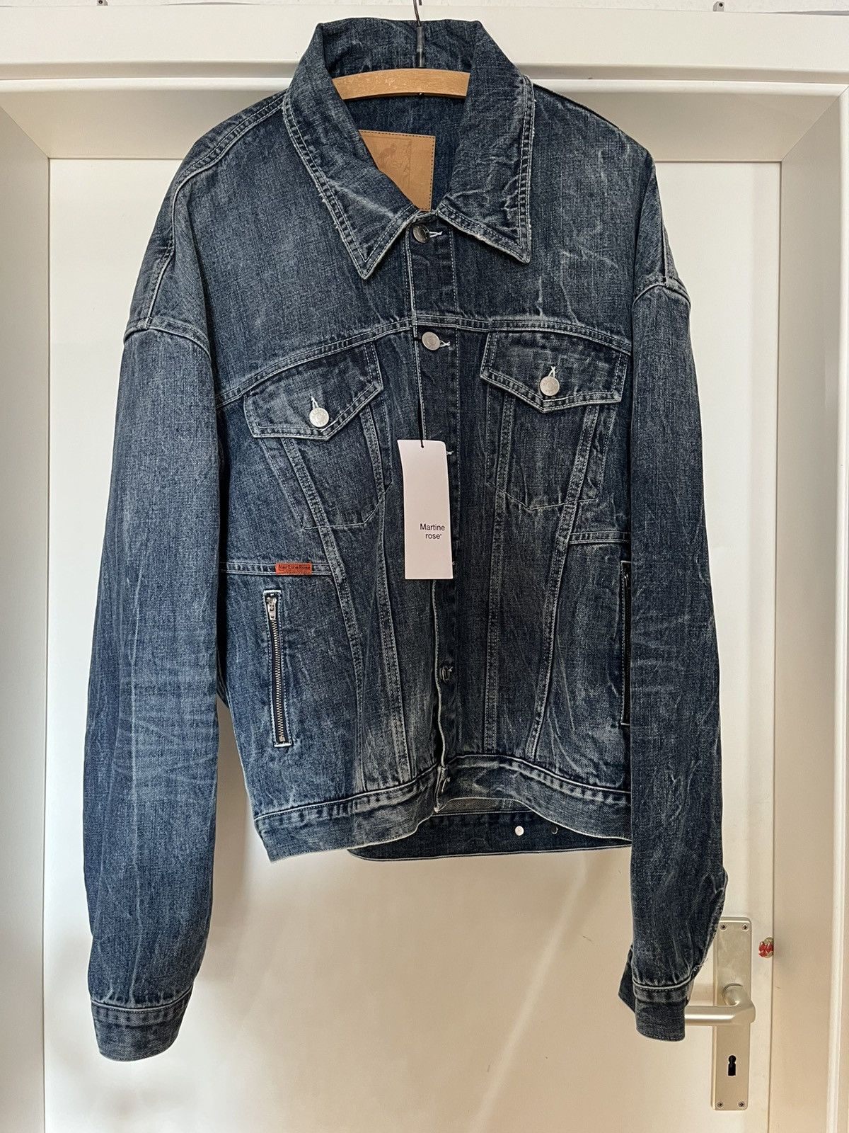 Martine Rose Martine Rose Ballon Shoulder Jeans Denim Jacket size L Size US L / EU 52-54 / 3 - 2 Thumbnail