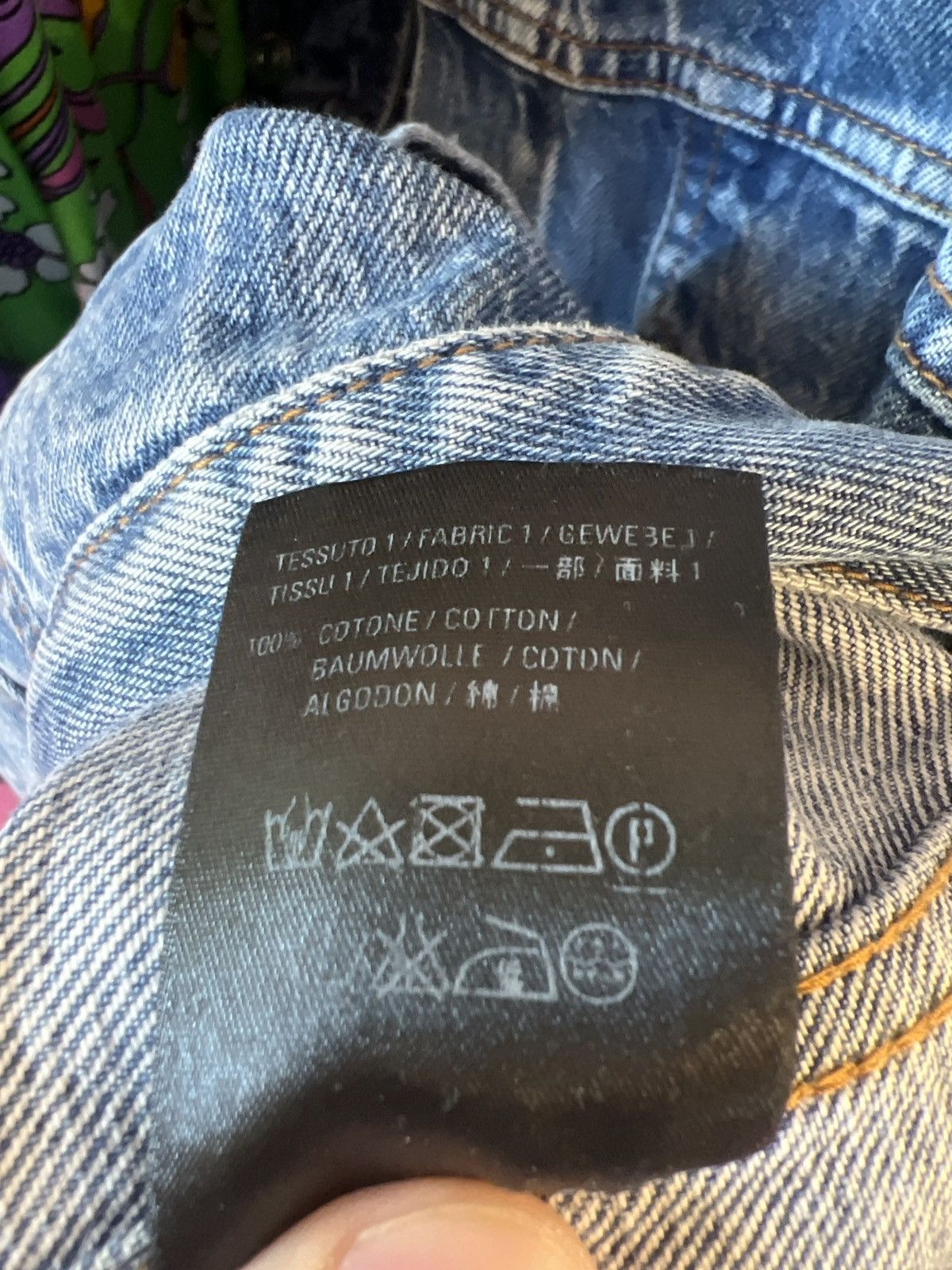 Balenciaga 2018 Balenciaga Archetype Denim Jacket Size US M / EU 48-50 / 2 - 7 Thumbnail