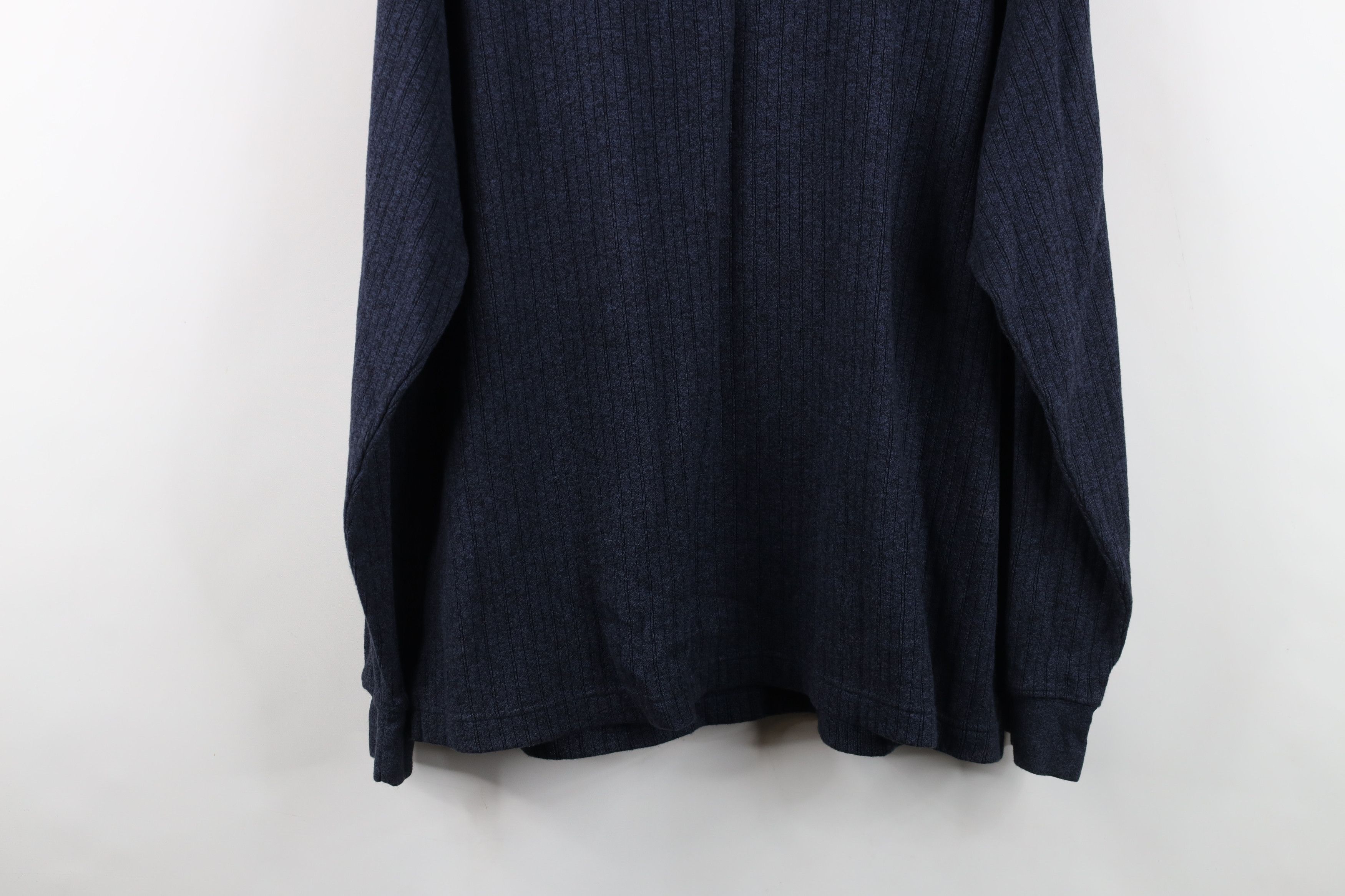 Vintage Vintage 90s Streetwear Knit Long Sleeve Rugby Polo Shirt Size US XL / EU 56 / 4 - 12 Thumbnail