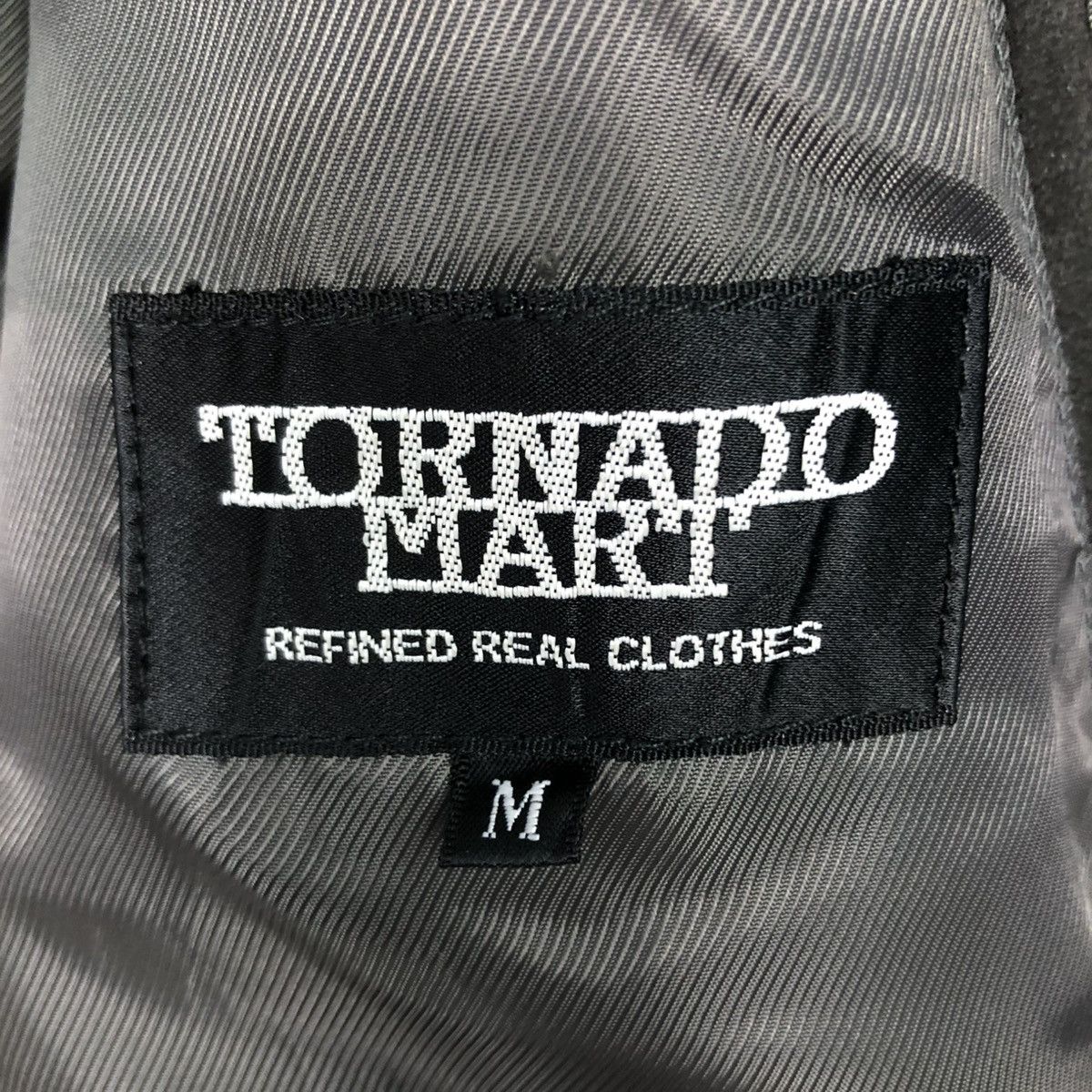 Tornado Mart 🔥RICH BLACK LONG JACKET TORNADO MART BELT BONDAGE Size US M / EU 48-50 / 2 - 20 Thumbnail