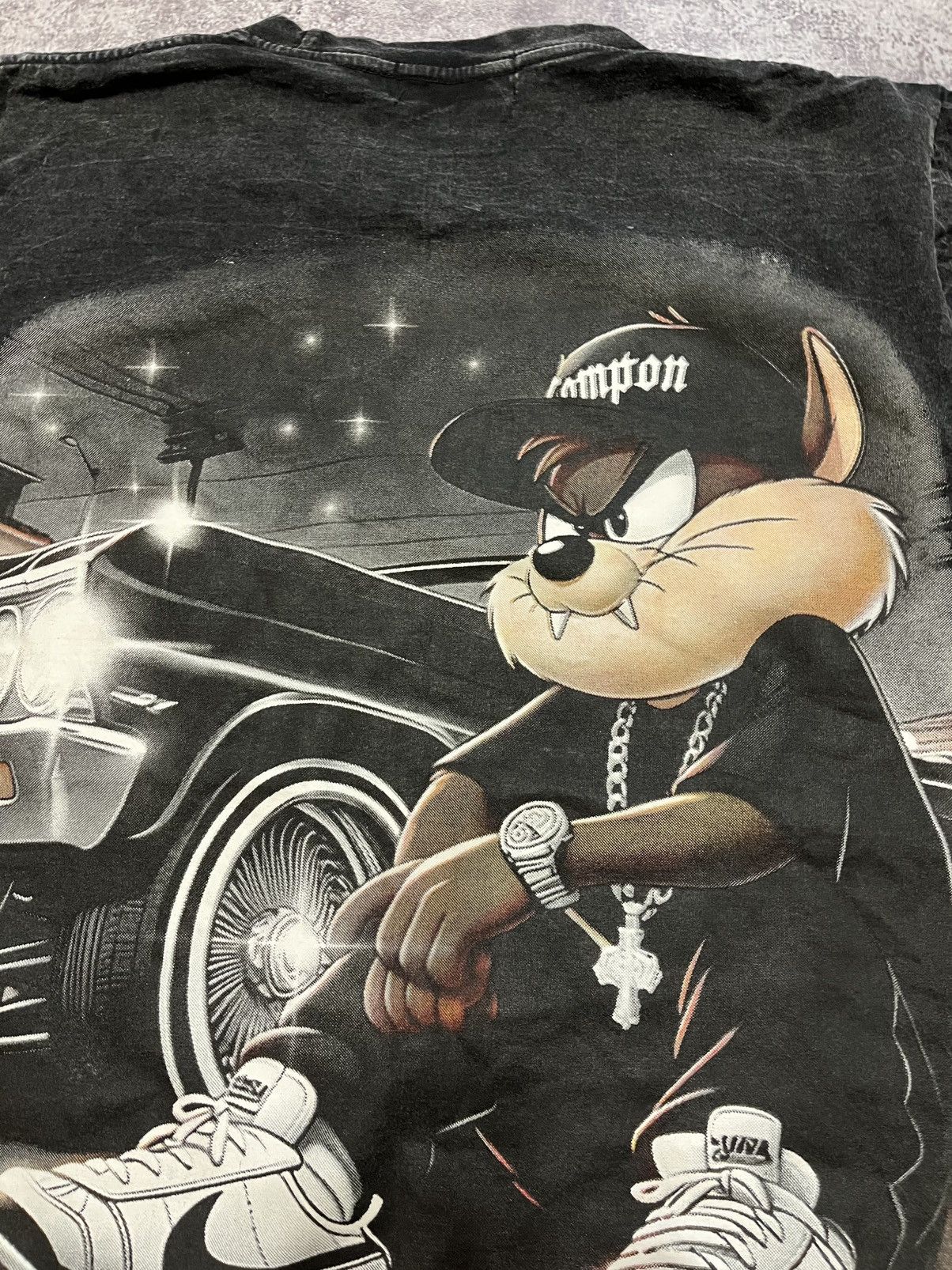 Cartoon Network Vintage Taz all over print tee shirt Disney Size US XL / EU 56 / 4 - 4 Thumbnail