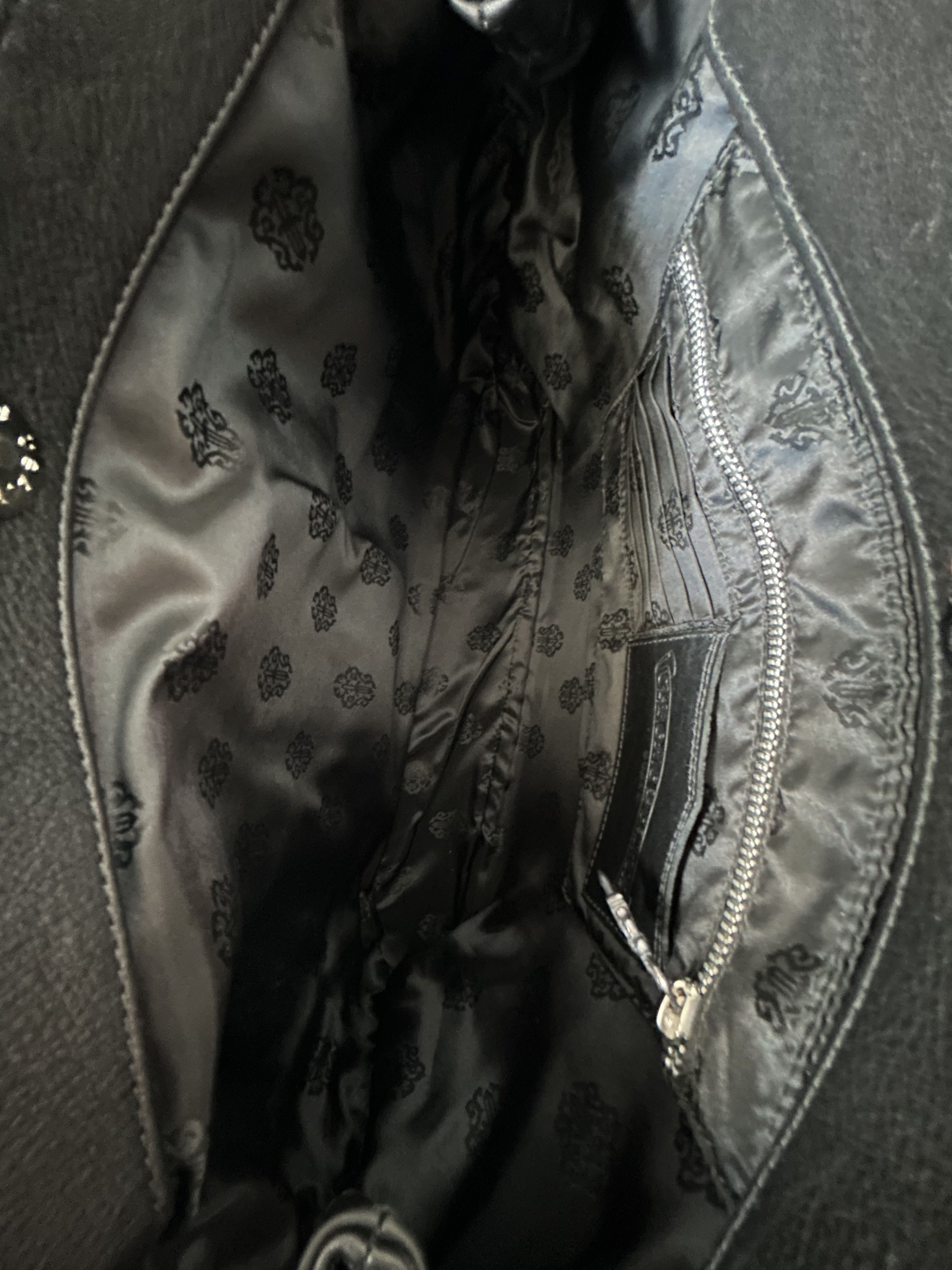 Chrome Hearts Chrome Hearts Black JJ Dean Leather Bag Size ONE SIZE - 3 Thumbnail
