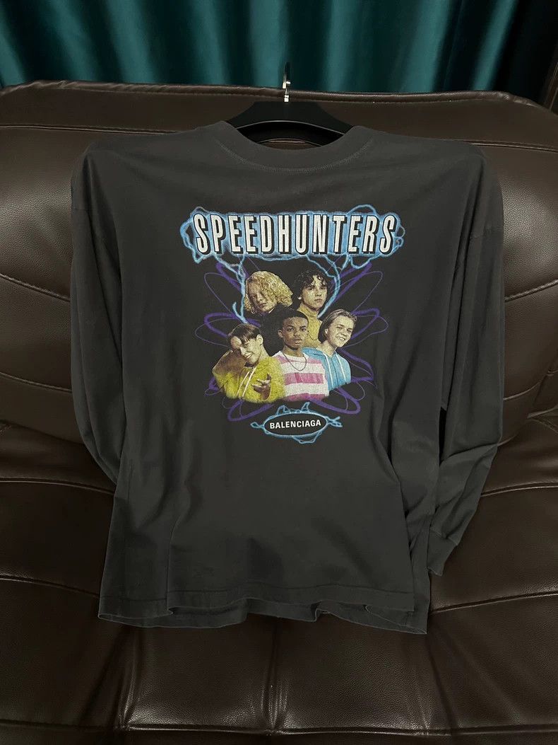 Balenciaga Balenciaga Speedhunters band long-sleeved T-shirt, size XS Size US XS / EU 42 / 0 - 1 Thumbnail