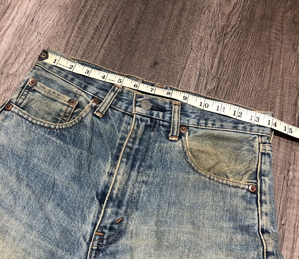Levi's × Vintage Vintage Levi's Big E 502 Selvedge Jeans Size US 28 / EU 44 - 14 Thumbnail