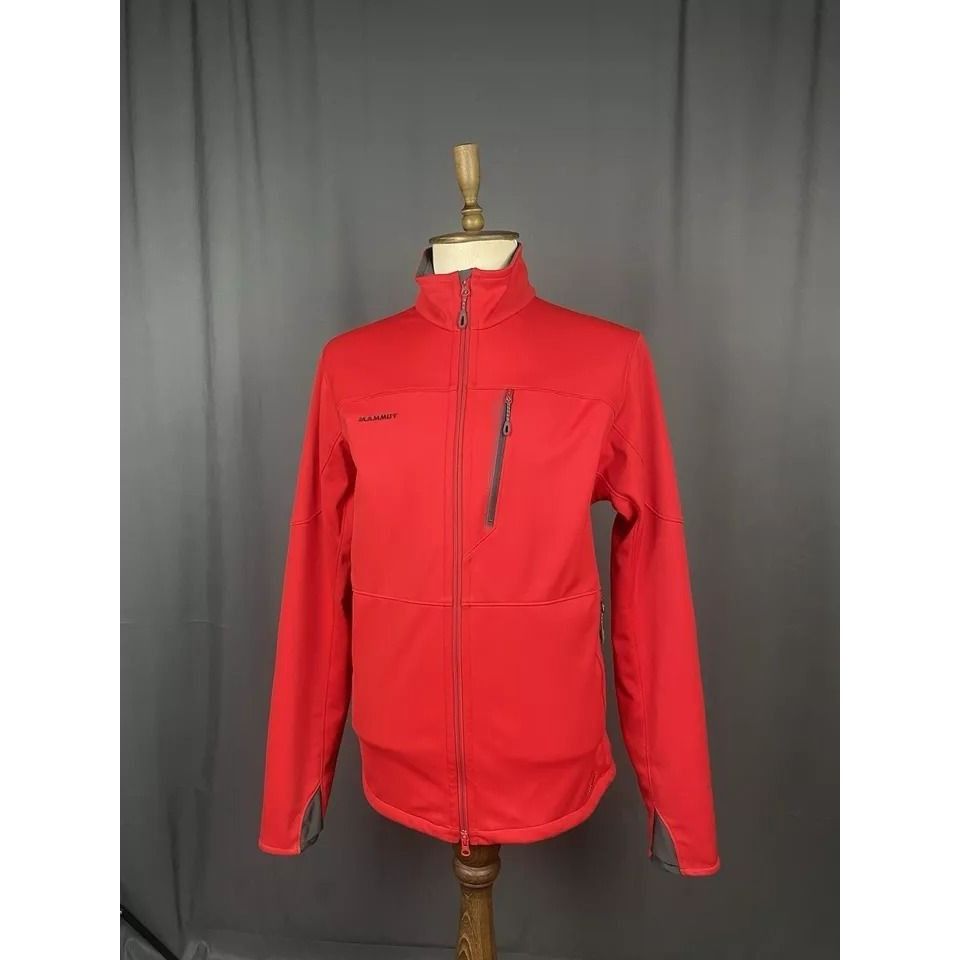 Mammut MINT! Mammut Men's Red Softshell Jacket Size XL Size US XL / EU 56 / 4 - 2 Thumbnail