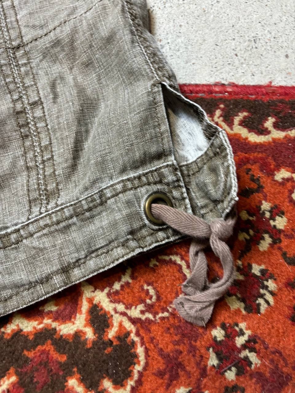 Japanese Brand × Vintage Vintage Y2K Etam Japanese Military Style Baggy Cargo Shorts Size US 40 / EU 56 - 3 Thumbnail