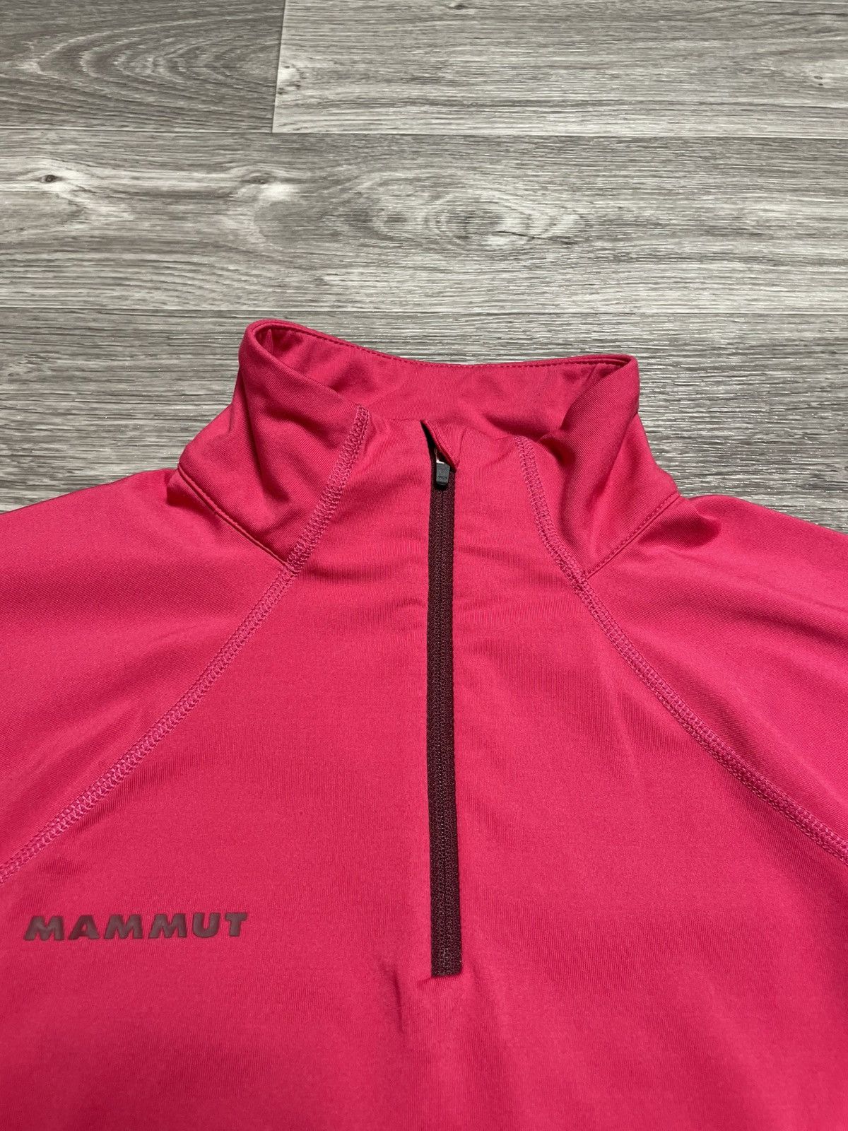 Mammut Vintage Mammut Pink Half Zip Pullover Size M / US 6-8 / IT 42-44 - 7 Thumbnail