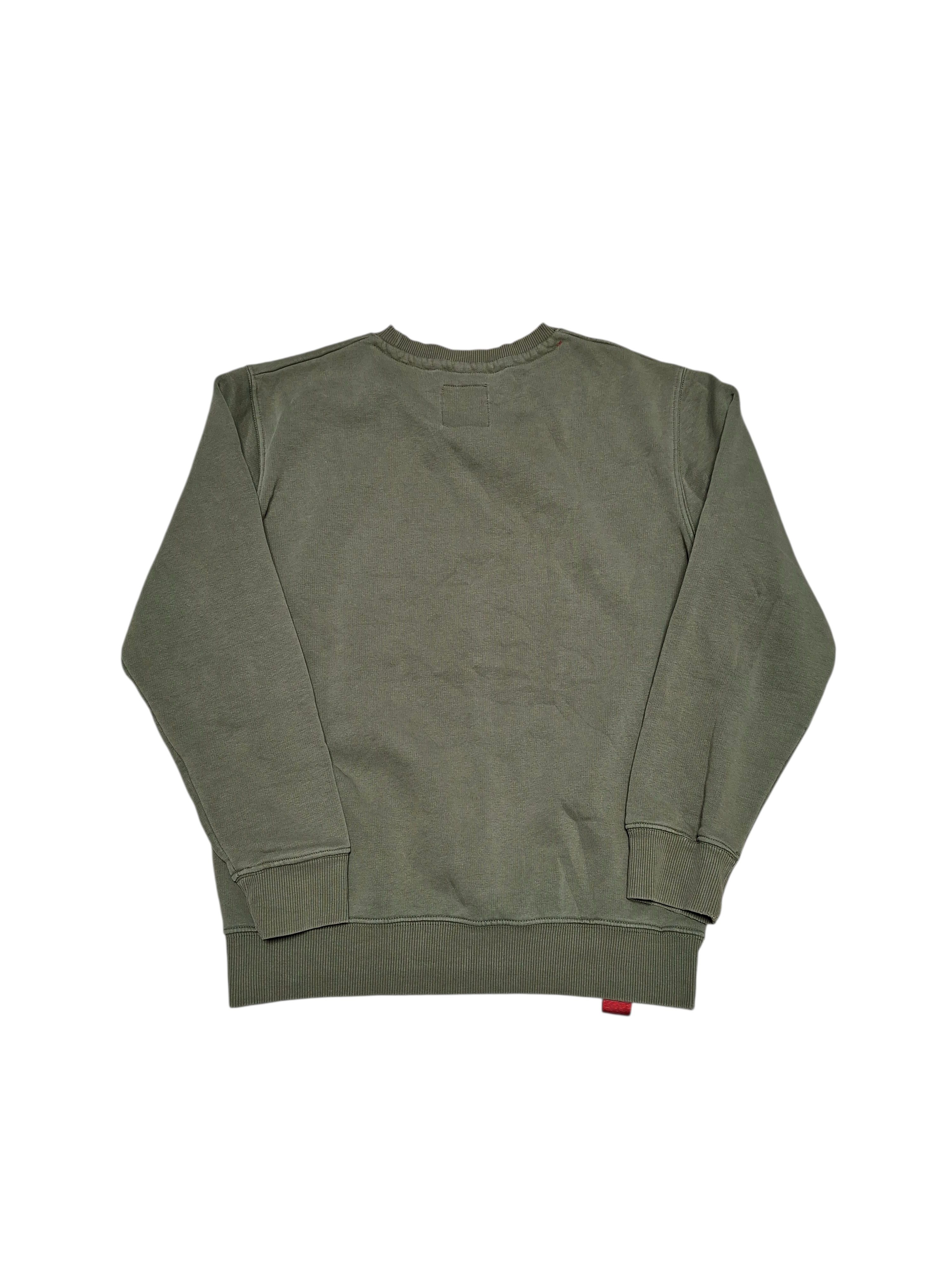 Alpha Industries ALPHA INDUSTRIES VINTAGE MILITARY KHAKI BIG LOGO SWEATSHIRT Size US S / EU 44-46 / 1 - 3 Thumbnail
